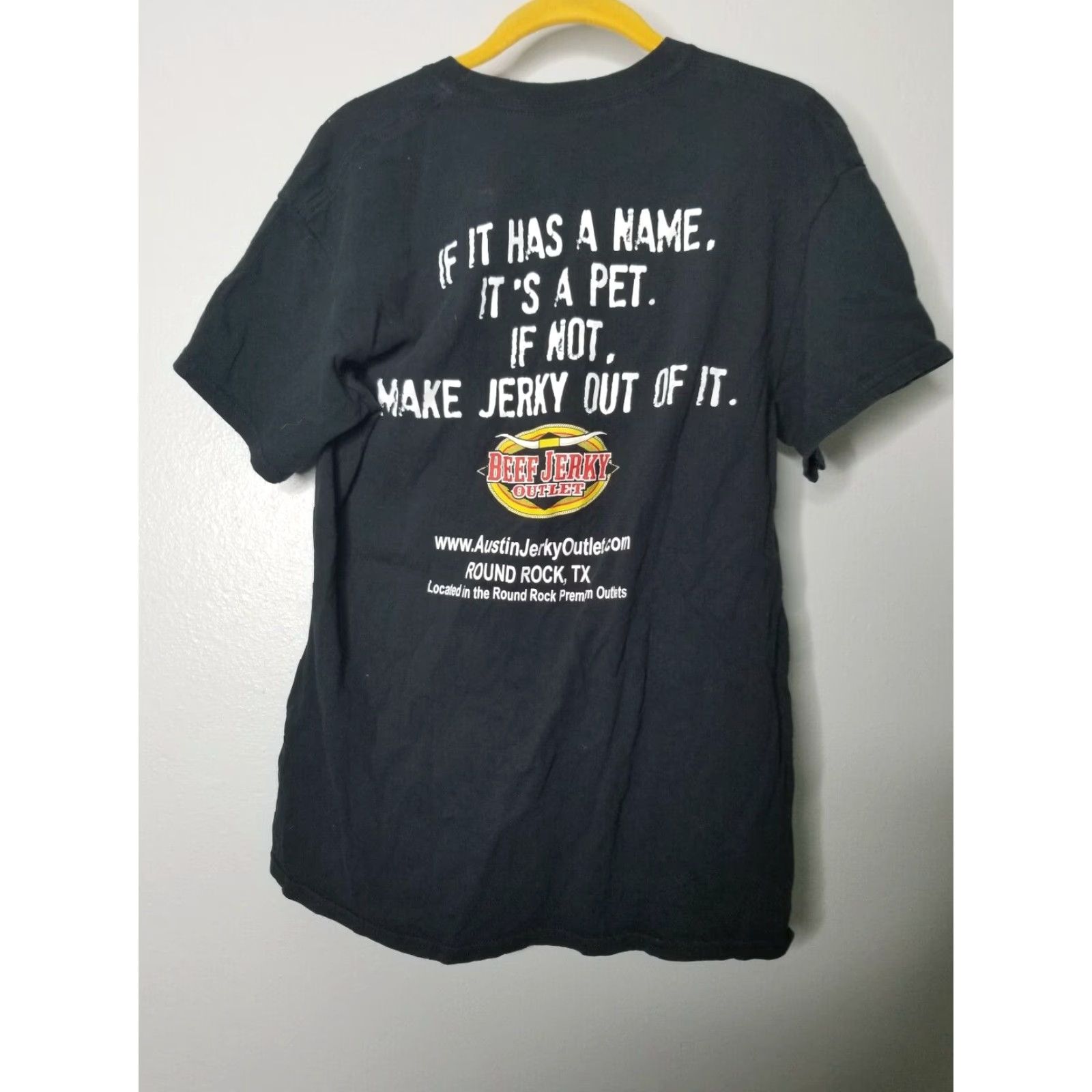 Vintage Mens Large PETA People Eating Tasty Animals Graphic Tee Black Funny T-Shirt Mens Size US L / EU 52-54 / 3 - 3 Thumbnail
