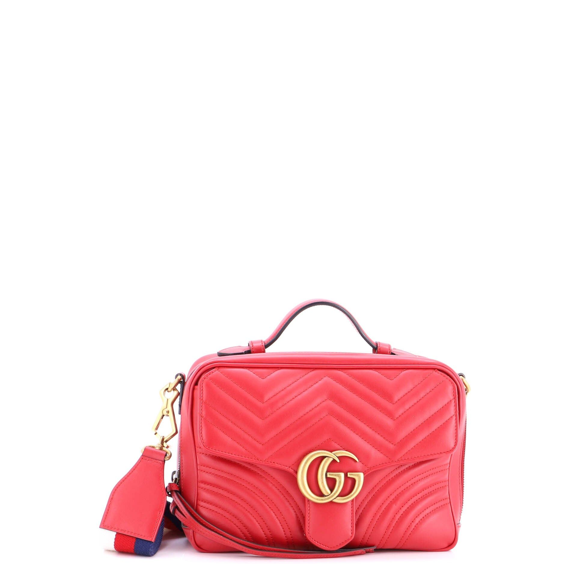 Gucci GG Marmont Zip Around Camera Bag Size ONE SIZE - 1 Thumbnail