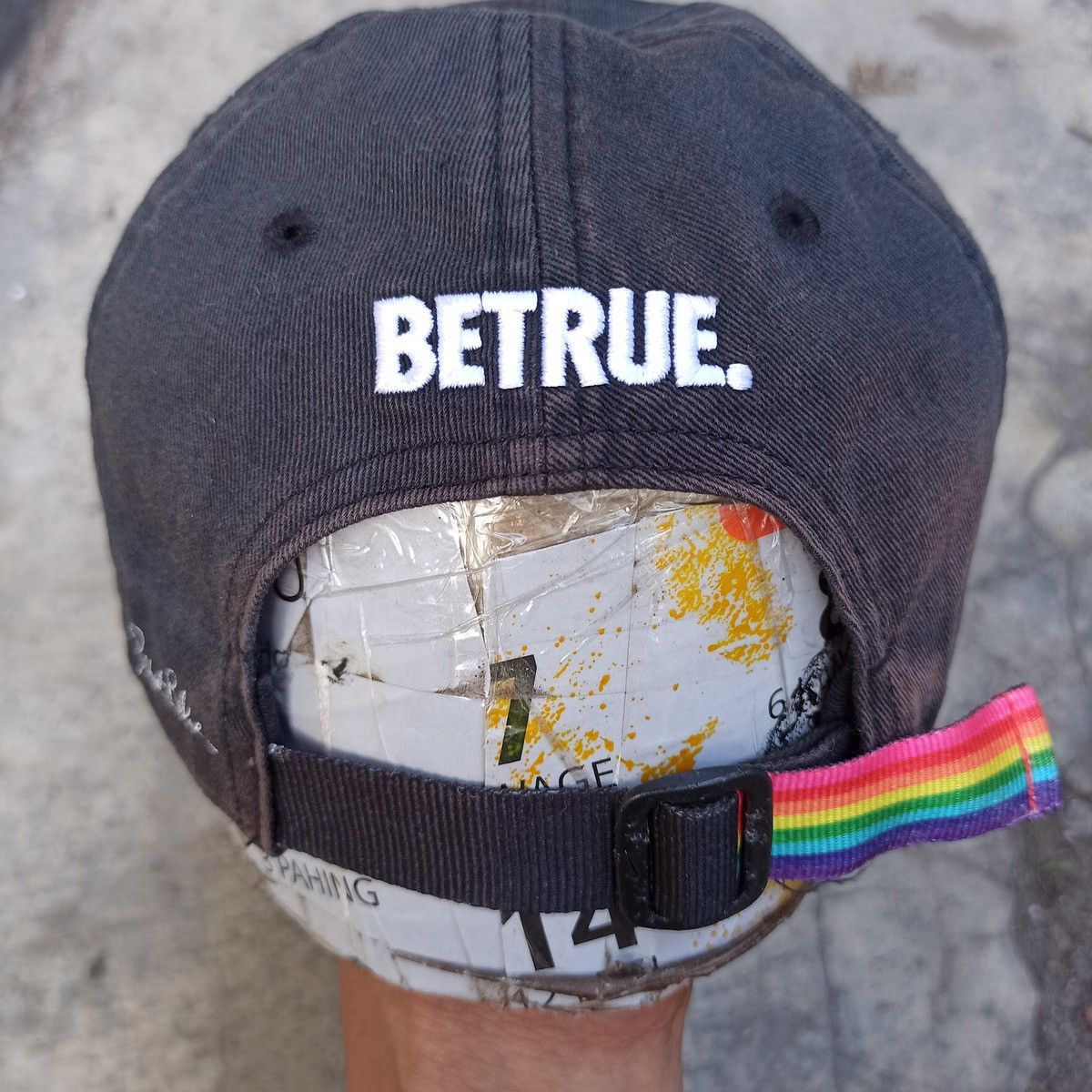 Nike LGBTQ flag designer x nike archival hat Size ONE SIZE - 6 Thumbnail