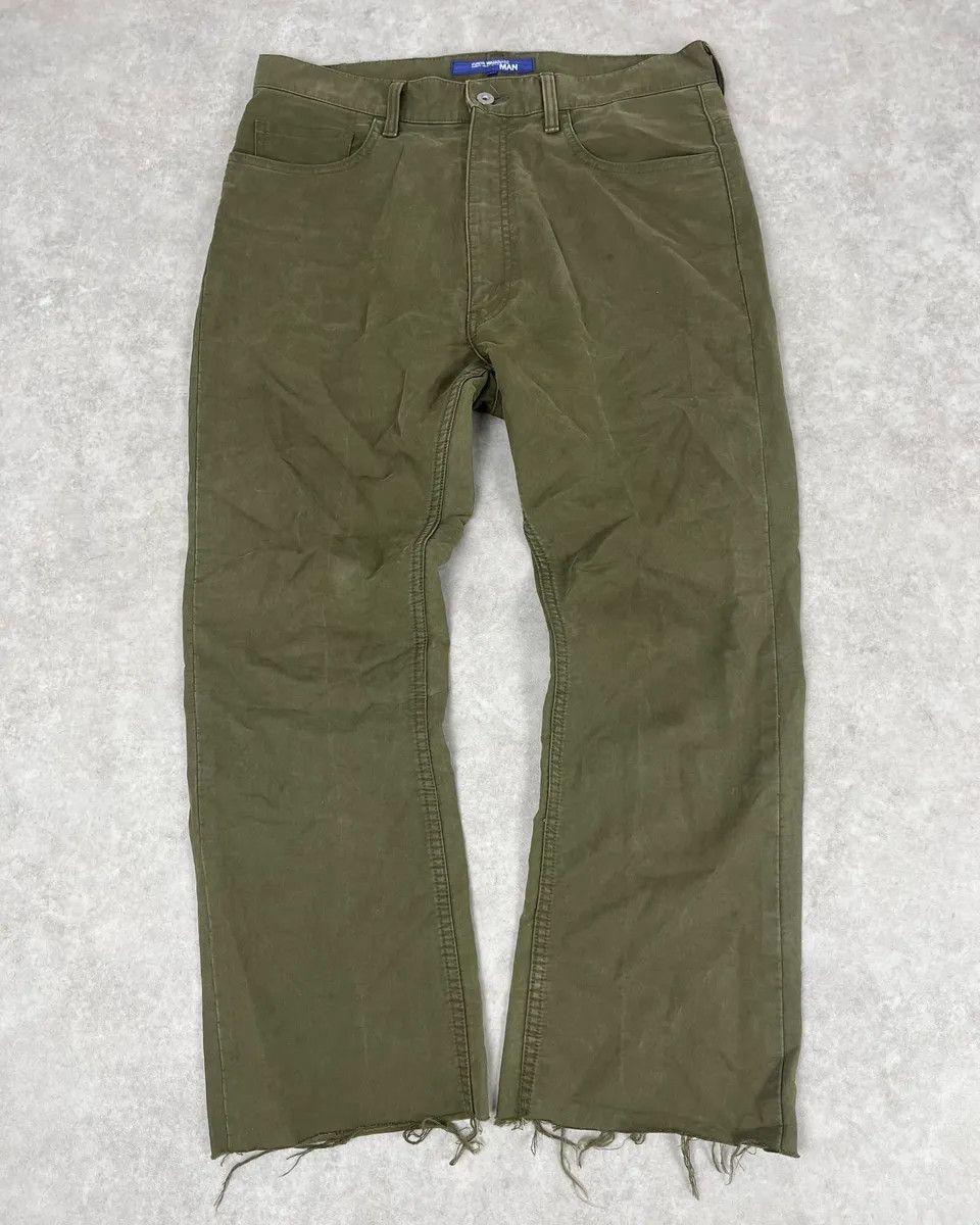 Junya Watanabe AW2006 Junya Watanabe Khaki Green Rebel Chinos Pants Size US 30 / EU 46 - 1 Thumbnail
