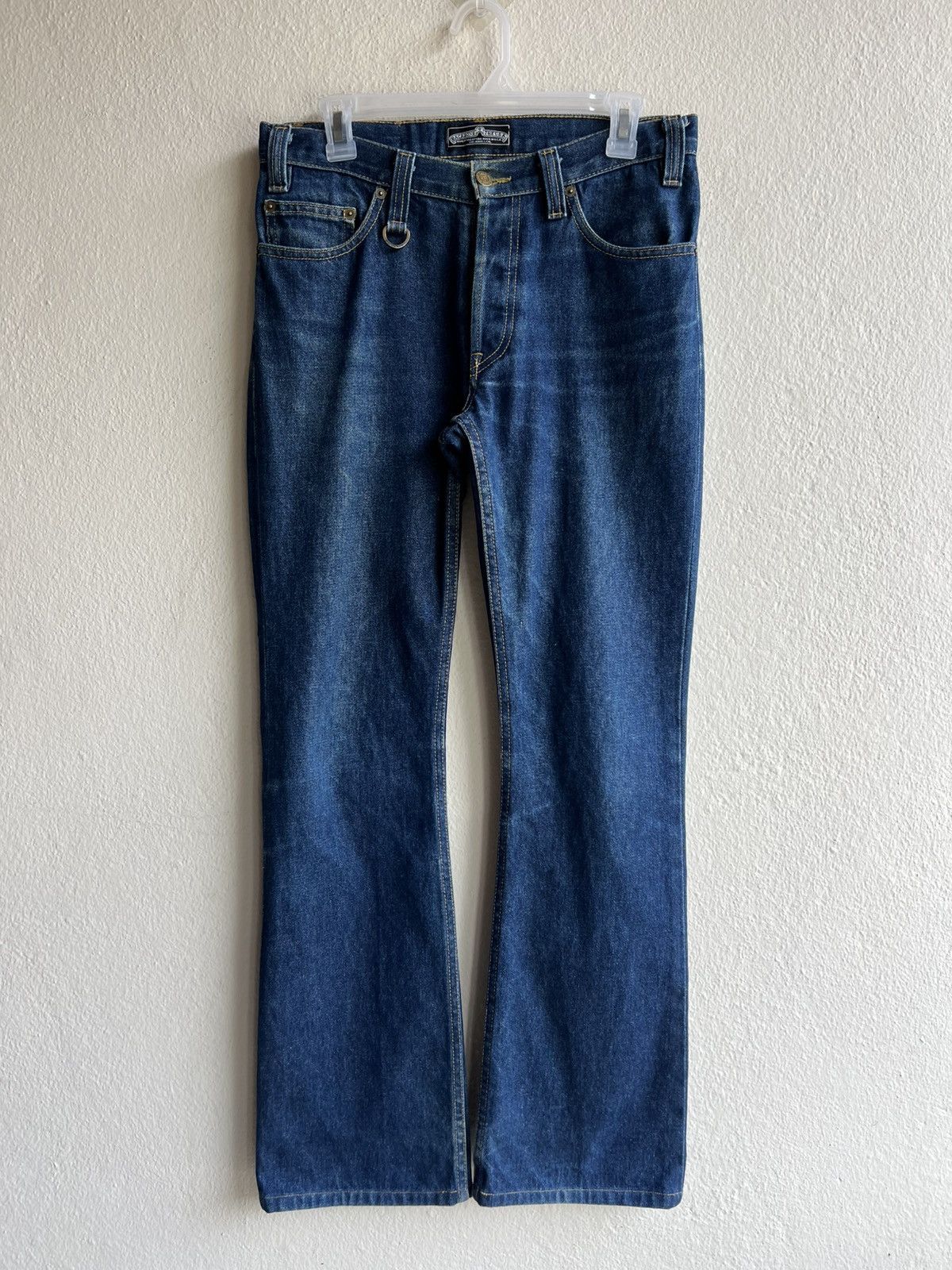 Backbone Back Bone Made in Usa Mud Denim Bootcut Jeans Size US 30 / EU 46 - 2 Thumbnail