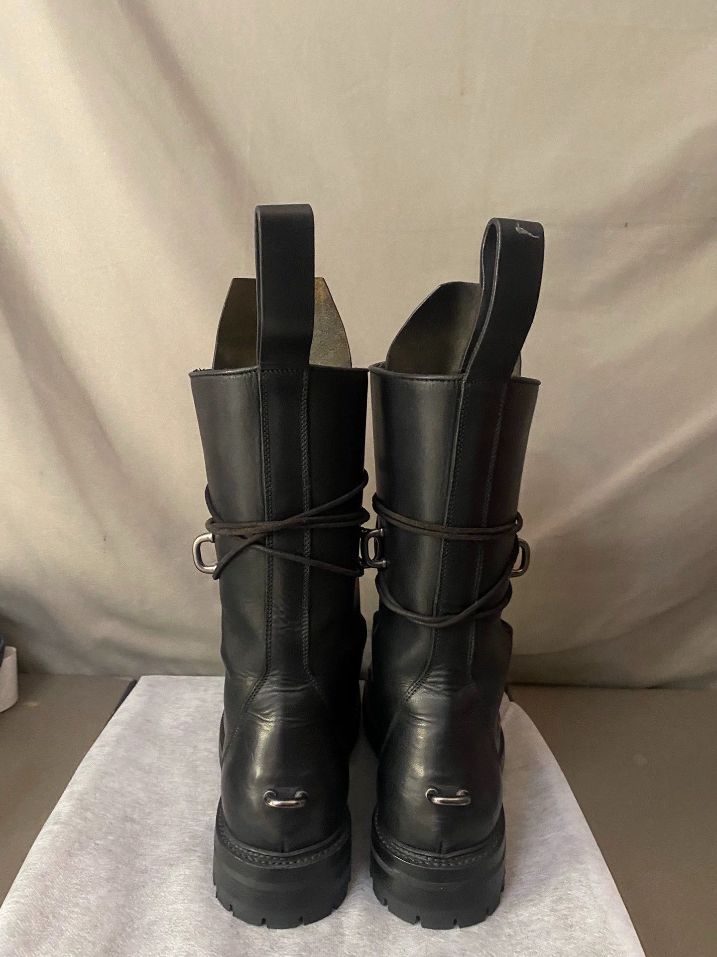 Rick Owens Rick Owens main line heavy-duty high-top boots Size US 7 / EU 40 - 3 Thumbnail