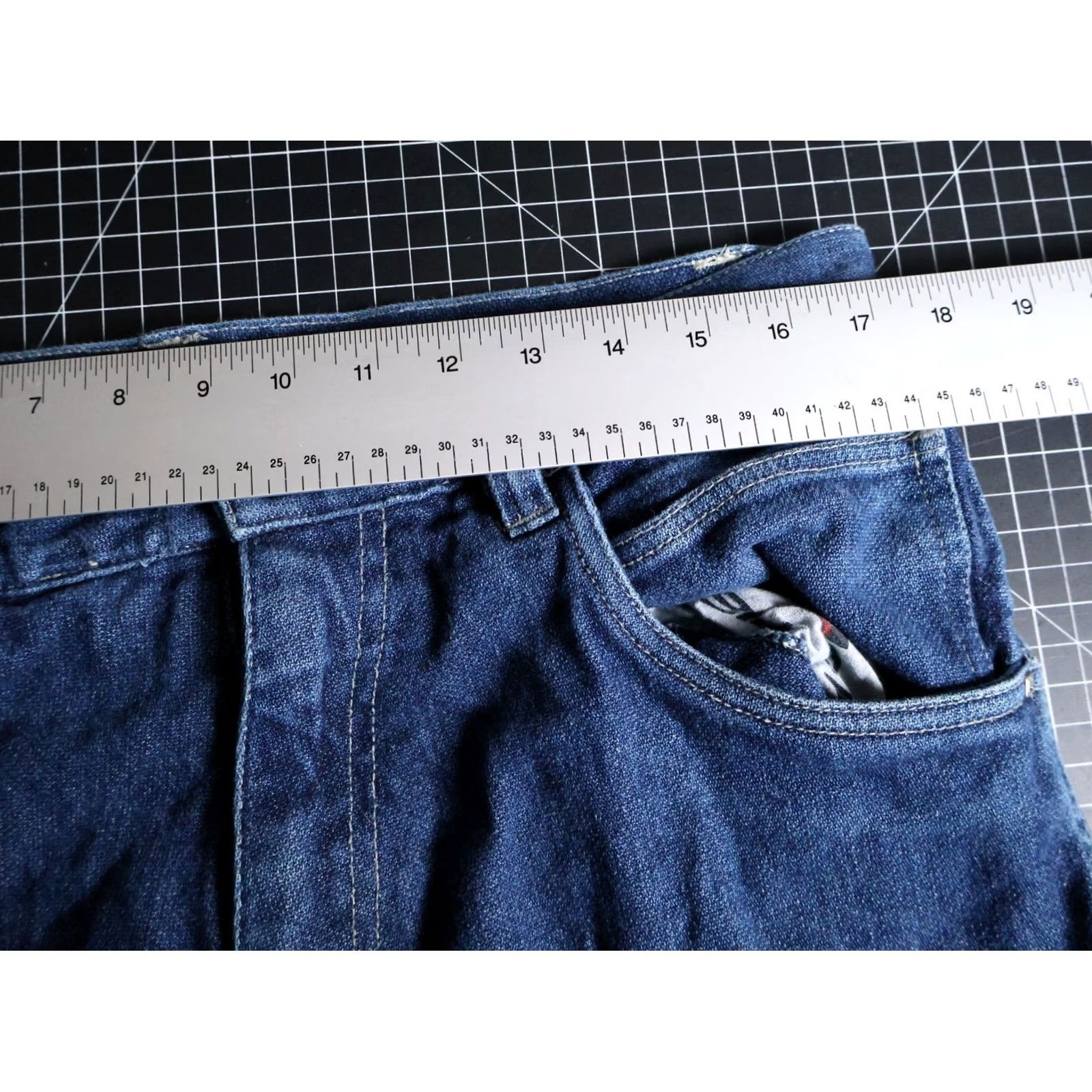 Fubu VINTAGE FUBU Jeans Carpenter Mens 34 x 32 Blue Denim Baggy Fit 90s Hip Hop VTG Mens Size US 34 / EU 50 - 6 Thumbnail