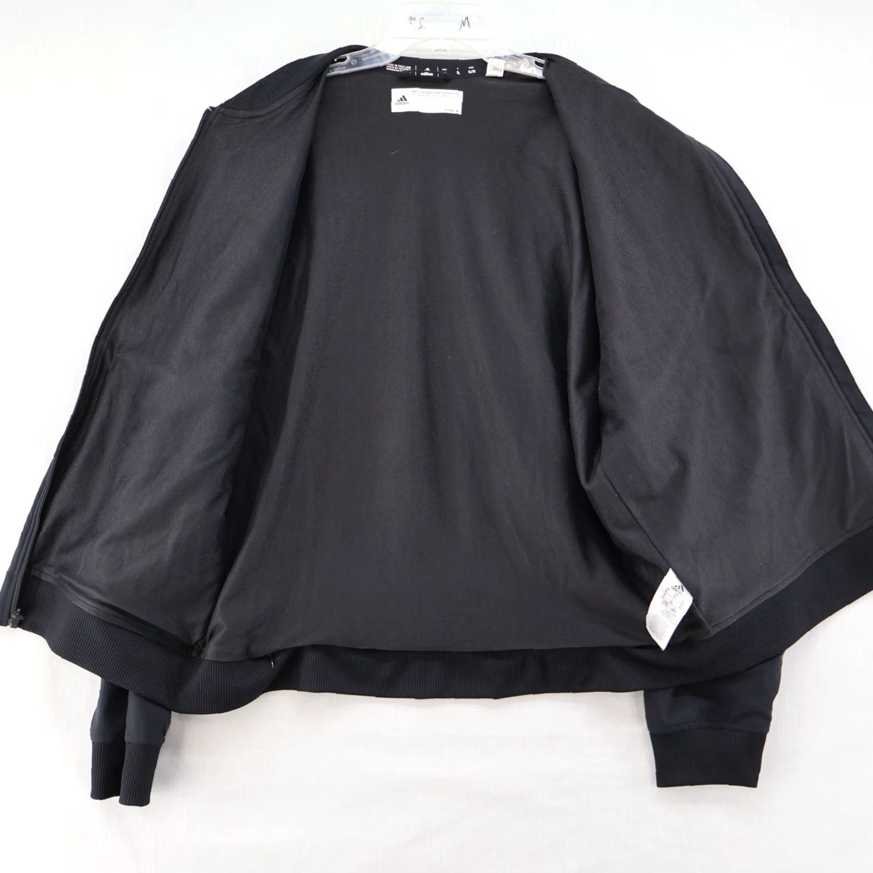 Adidas Adidas ULA Warhawks Football Jacket Mens XL Black Zip Aeroready Lined Size US XL / EU 56 / 4 - 6 Thumbnail