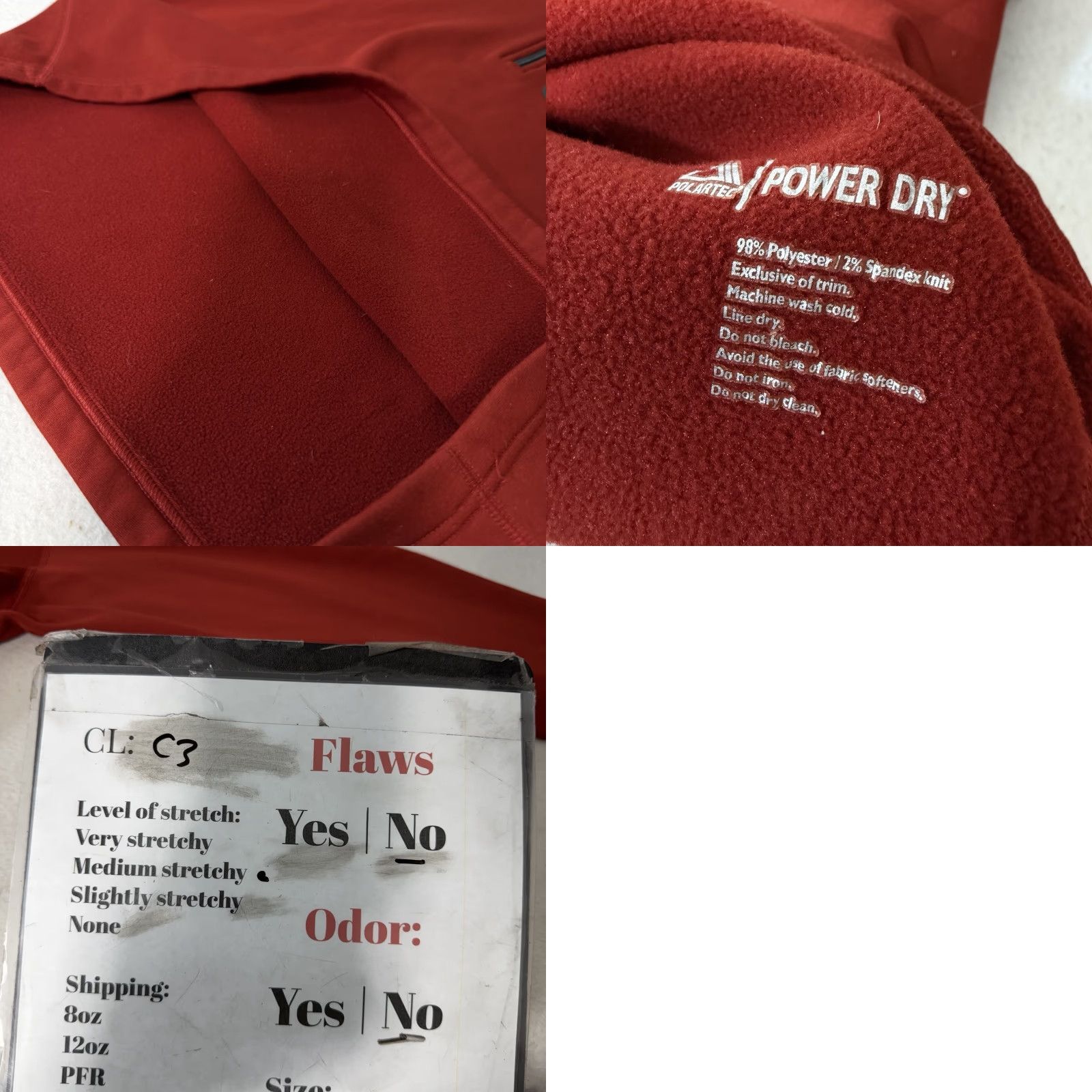 Vintage Simms Quarter Zip Long Sleeve Fleece Pullover Men’s M Red Power Dry Pullover Sweater Mens Size M Red Fleece N/A Size US M / EU 48-50 / 2 - 8 Thumbnail