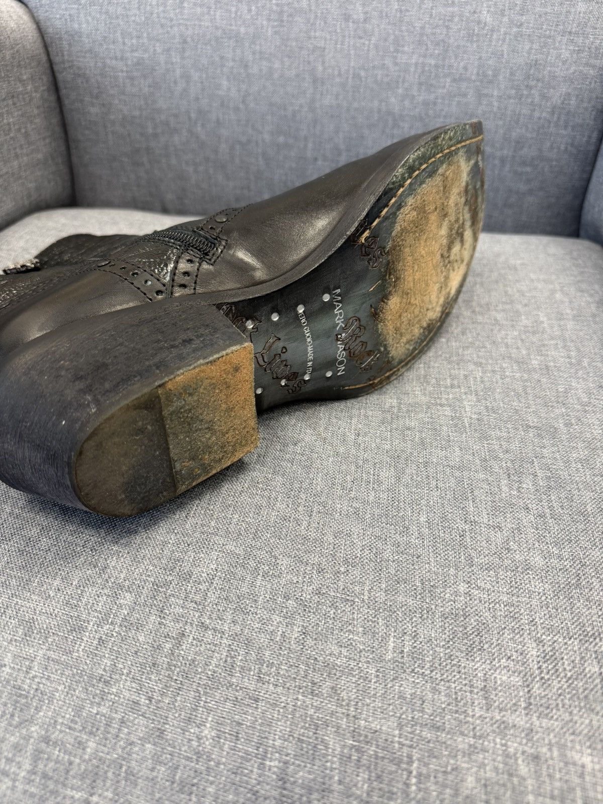 Mark Nason FINAL PRICE DROP Vintage Rocker Boots Size US 8.5 / EU 41-42 - 11 Thumbnail