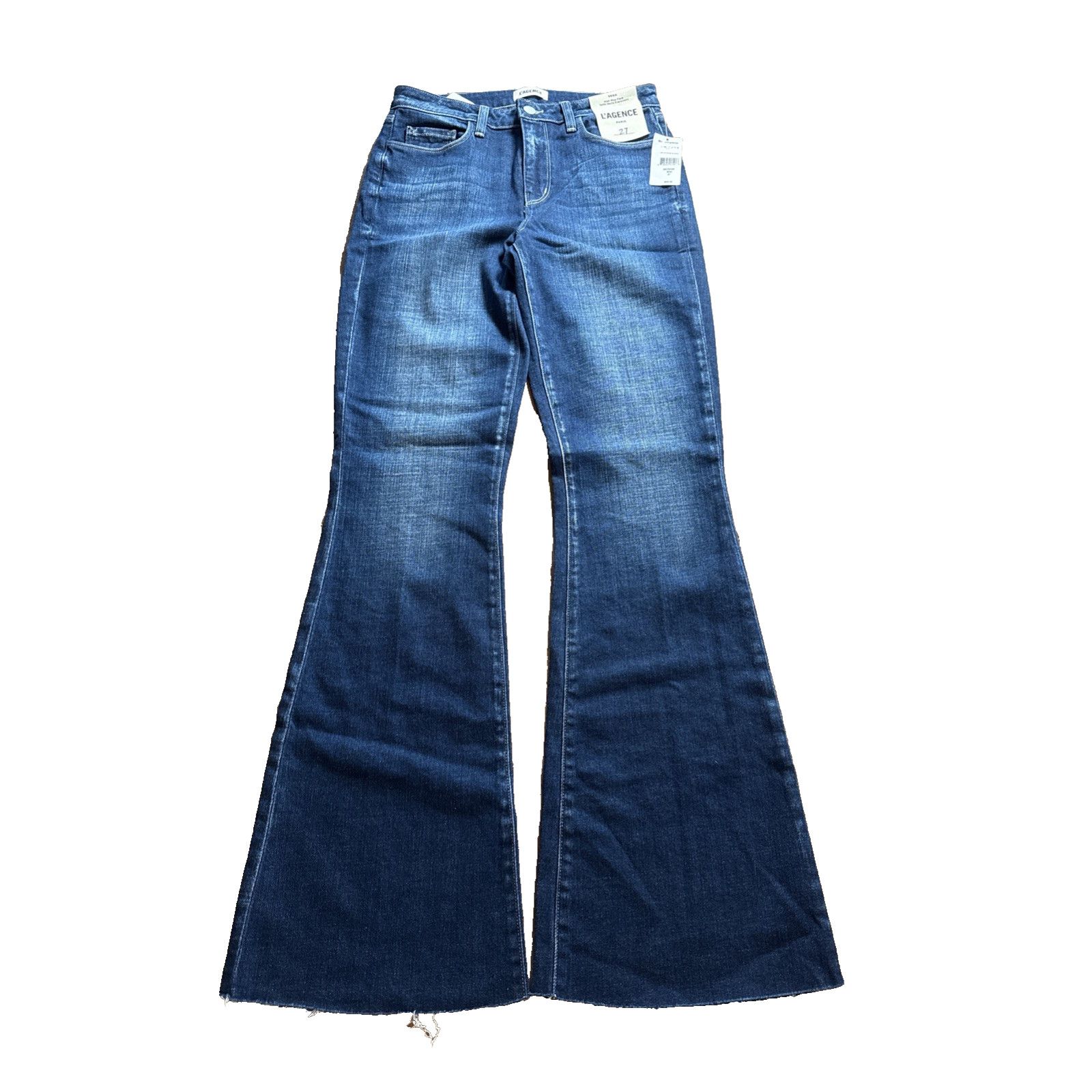 L'AGENCE L’Agence Sera High Rise Flare Jeans Women 27 Beacon Zip Fly Size 27" / US 4 / IT 40 - 1 Thumbnail