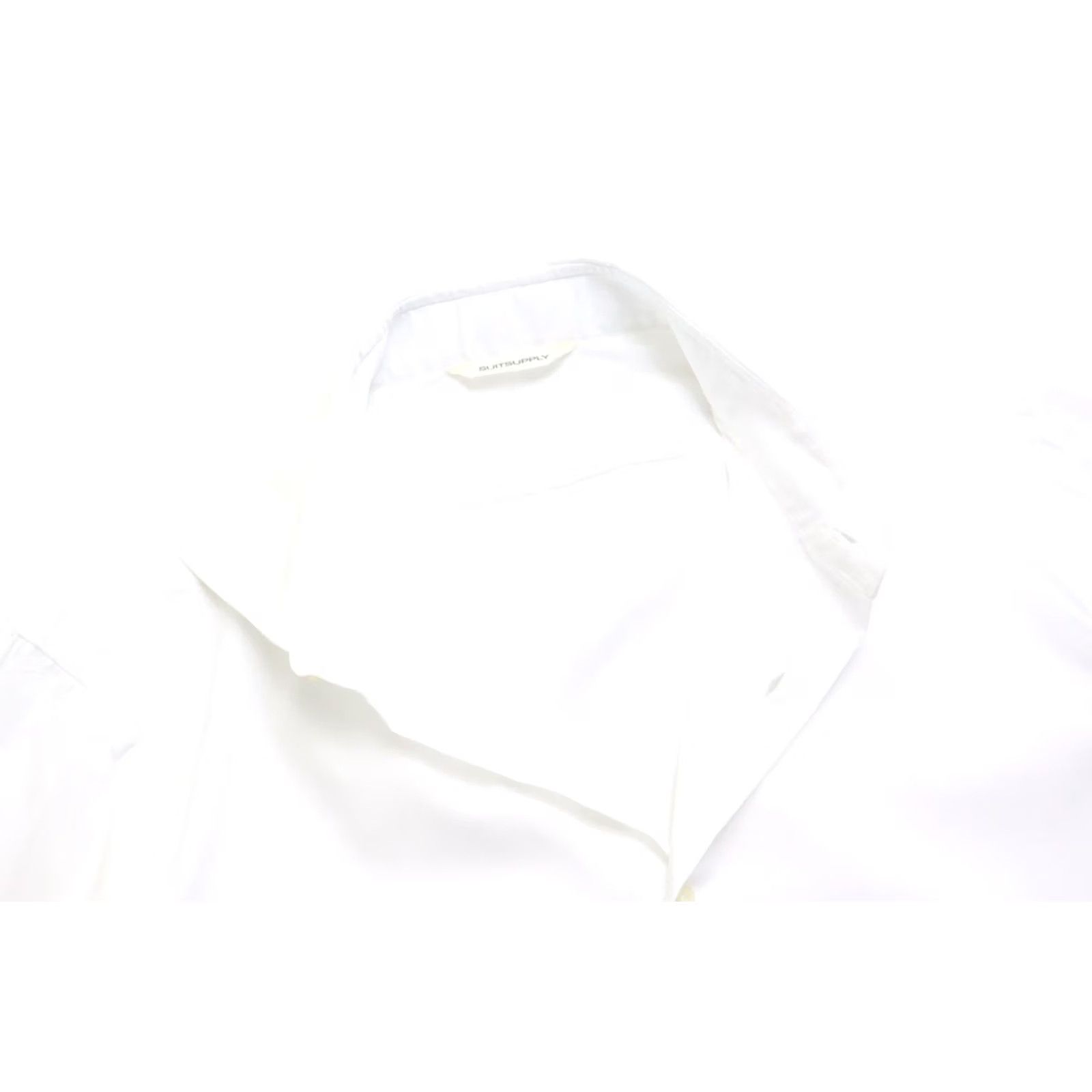 Suitsupply SUITSUPPLY Formal Shirt Men's LARGE Extra Slim Button Up White Cutaway Collar Size 42R - 4 Thumbnail