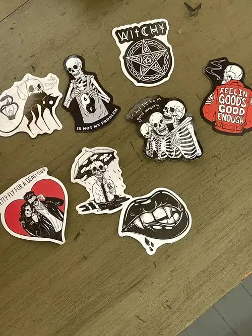 Jewelry × Ring Of Fire Punk Gothic Ring Combo Size ONE SIZE - 4 Thumbnail