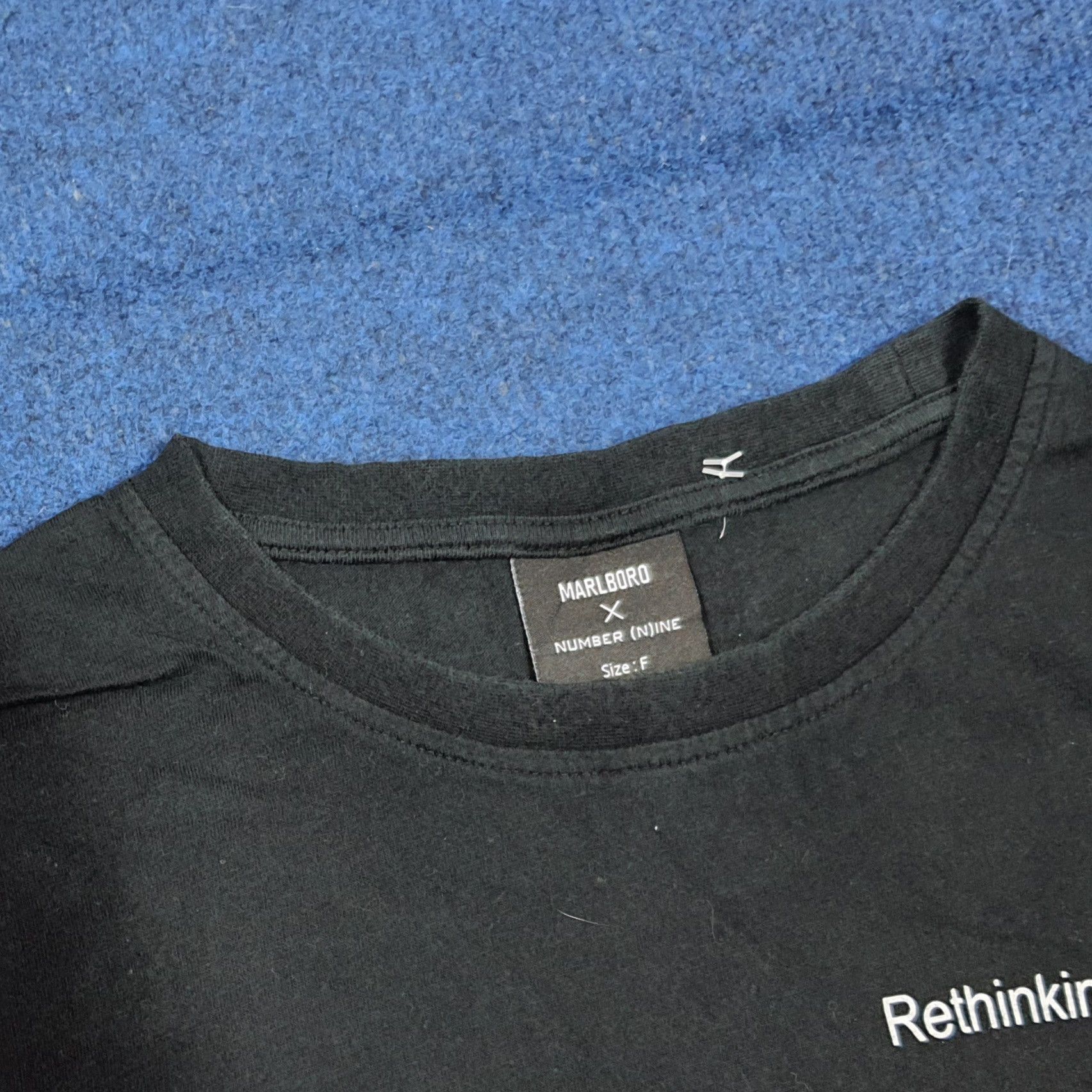Number (N)ine Vintage Marlboro x Number Nine Japan Brand Tshirt C285N44 Size US M / EU 48-50 / 2 - 6 Thumbnail