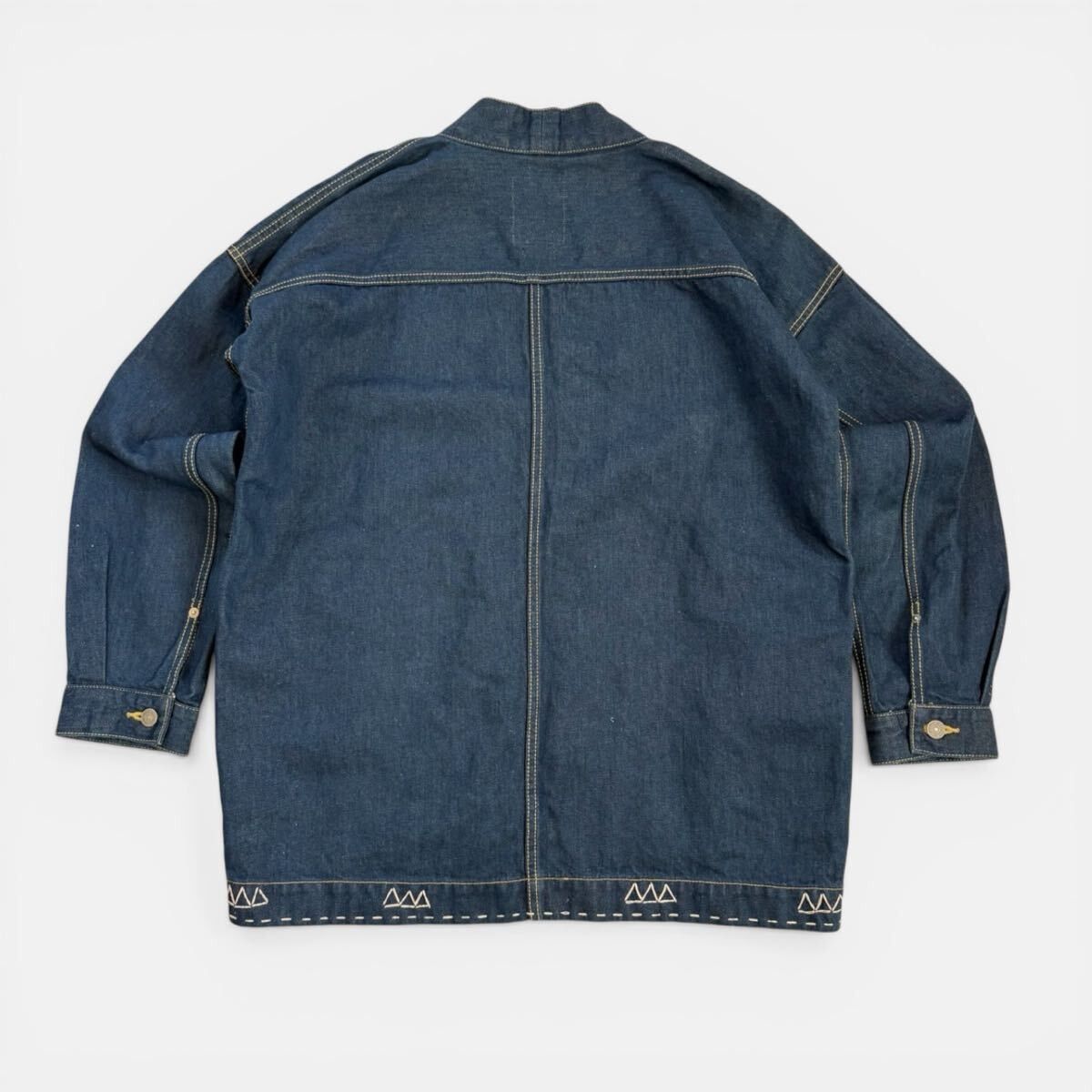 Visvim Visvim Sanjuro Denim Jacket Sashiko Size US M / EU 48-50 / 2 - 2 Thumbnail