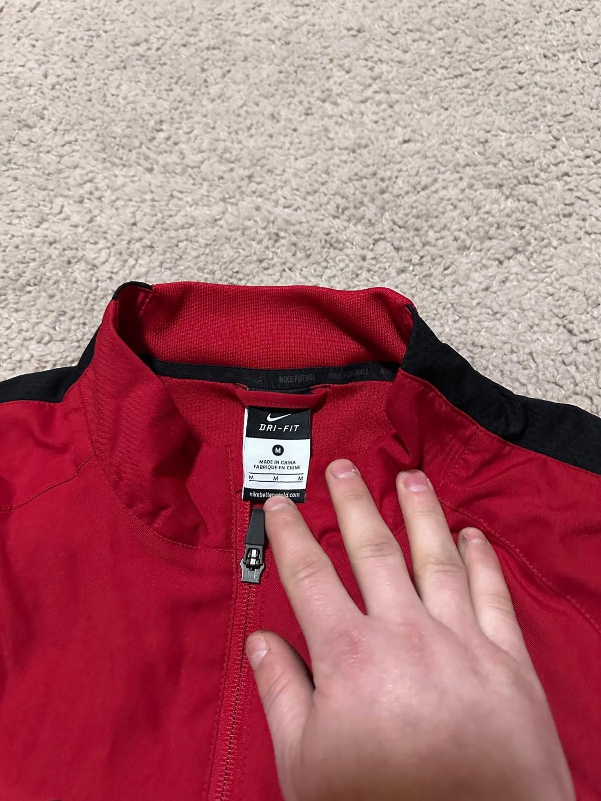 Nike 2014-15 Manchester United Nike Football Soccer Track Jacket Size US M / EU 48-50 / 2 - 5 Thumbnail
