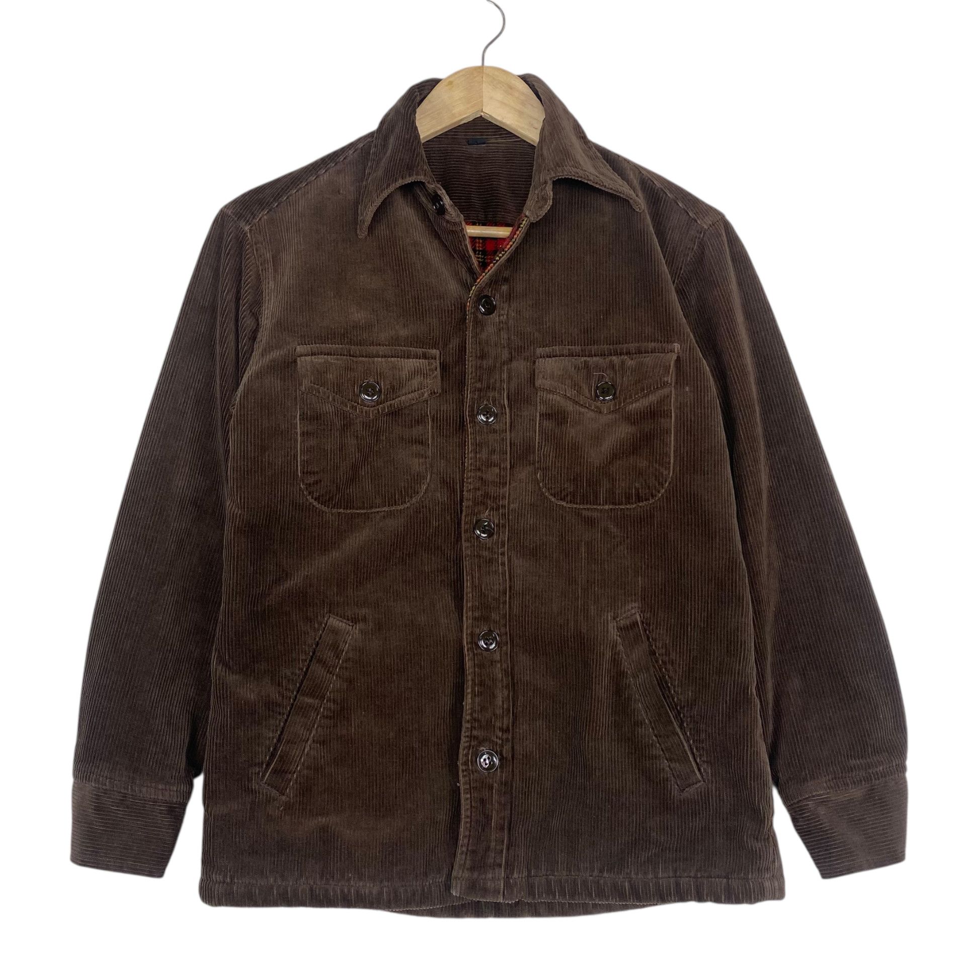 Vintage 💥80s BOBSONS RICHBROWN CORDUROY VINTAGE JACKET Size US S / EU 44-46 / 1 - 2 Thumbnail