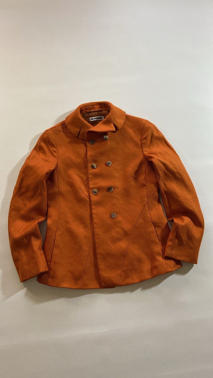 Jil Sander Rare Jil Sander by Raf Simons Button up blazer suit jacket Size XS / US 0-2 / IT 36-38 - 3 Thumbnail