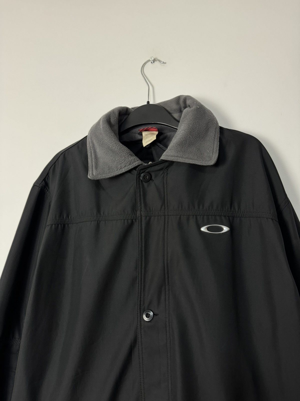 Oakley Vintage 90s Oakley Neylon Jacket Fleece Vest Metal Logo Size US L / EU 52-54 / 3 - 2 Thumbnail
