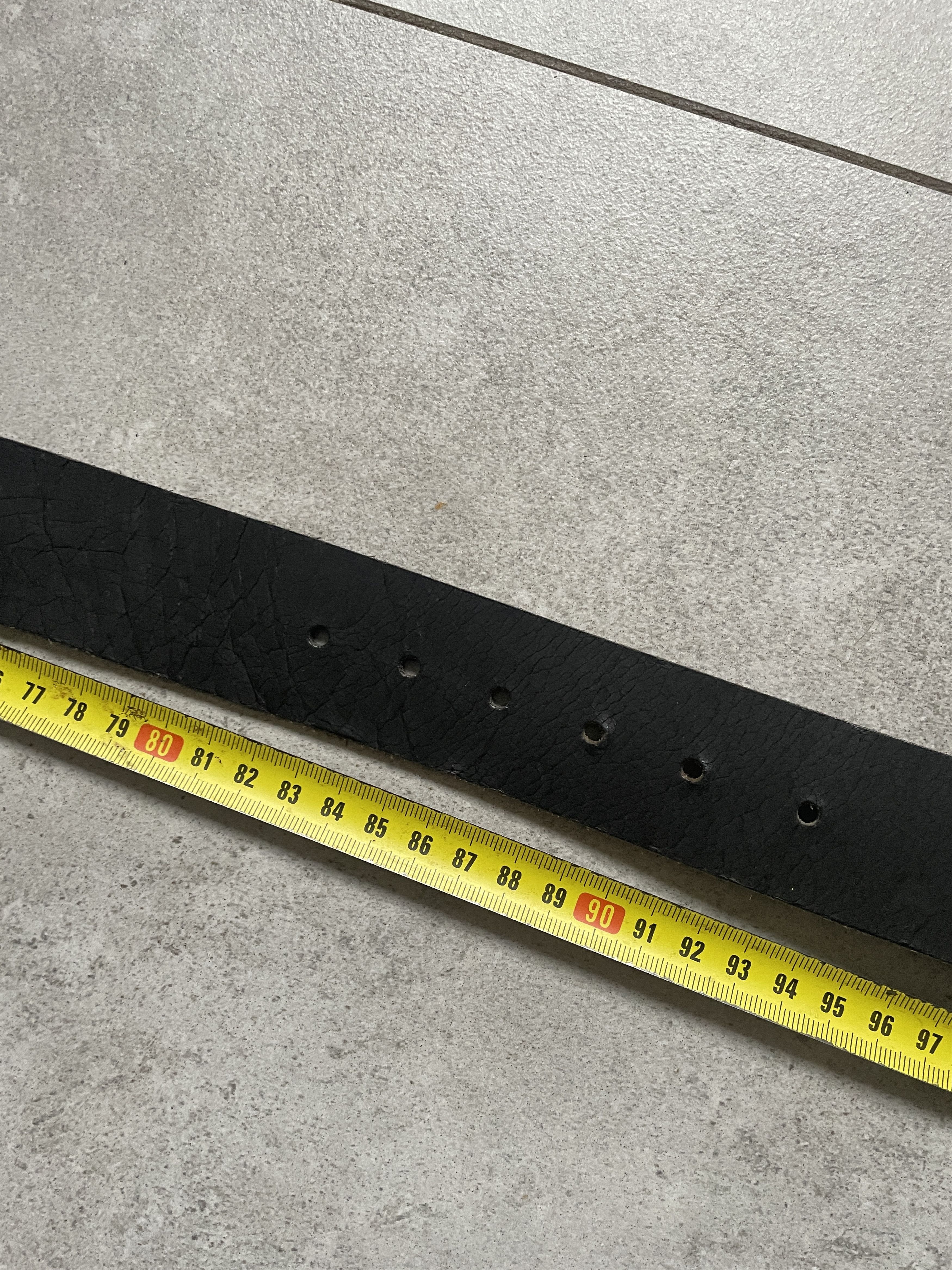 Band Tees × Vintage Y2K VOLKSWAGEN TRANSPORTER HIPPIE BUCKLE LEATHER BELT Size ONE SIZE - 7 Thumbnail