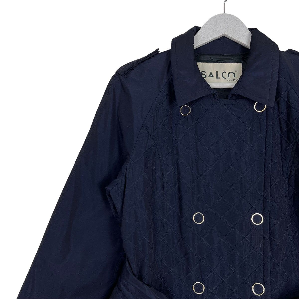 Designer 🔥 SALCO TAORMINA COAT MADE IN ITALY Size M / US 6-8 / IT 42-44 - 7 Thumbnail