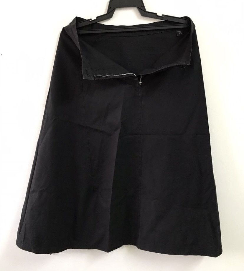 Yohji Yamamoto Yohji Yamamoto Y’s Pocket Black Skirt Size US 30 / EU 46 - 2 Thumbnail