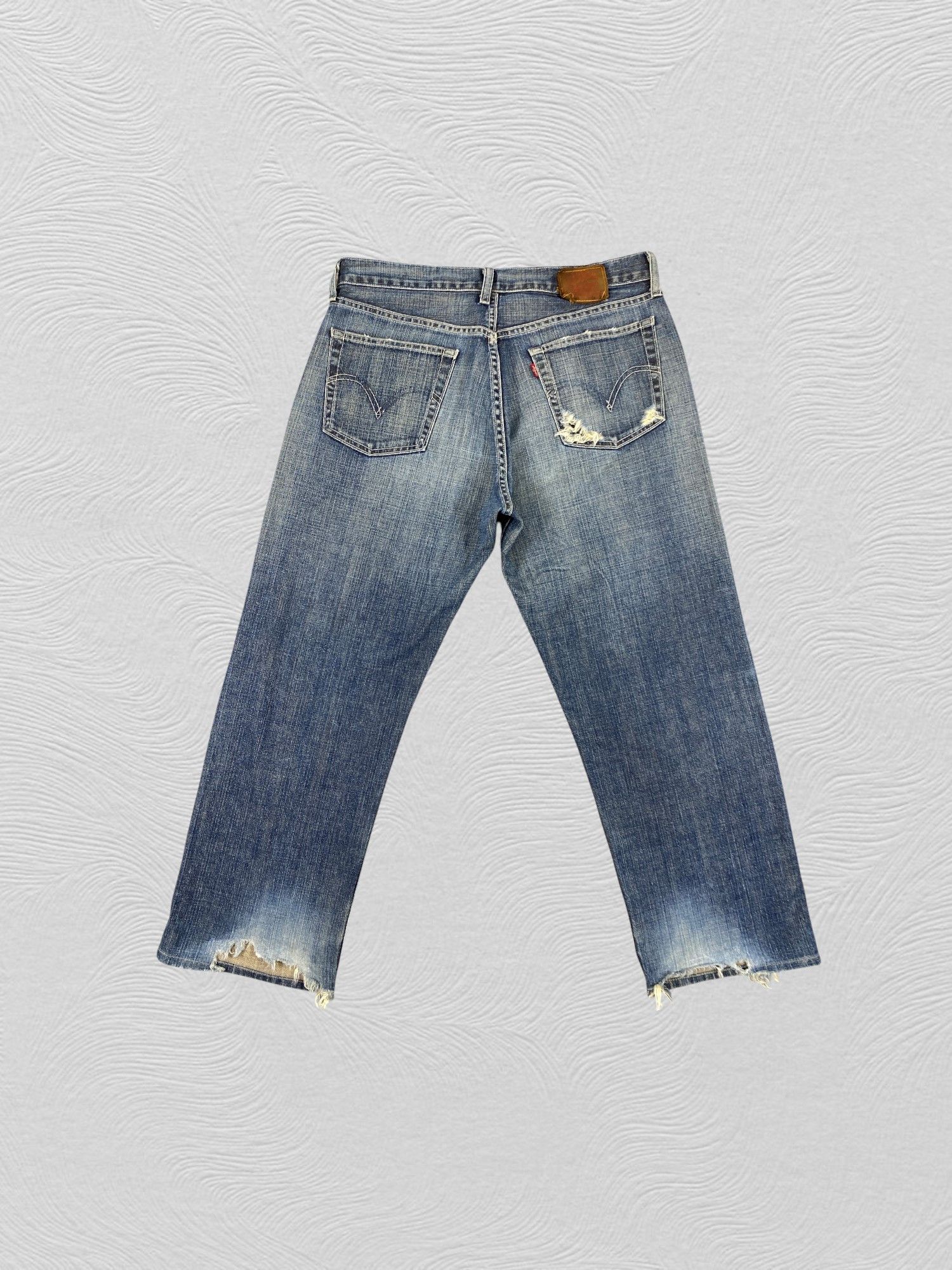 Levi's Faded Blue Vintage Levi's 503 Jeans 33x27 Denim -SJ167 Size US 33 - 2 Thumbnail