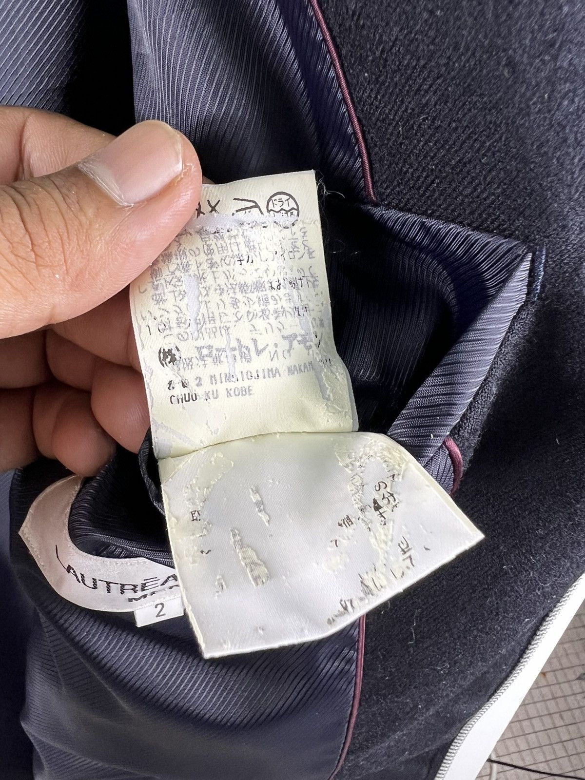 Japanese Brand 🔥 LAUTRĒAMONT mens Long Coat Size US M / EU 48-50 / 2 - 11 Thumbnail