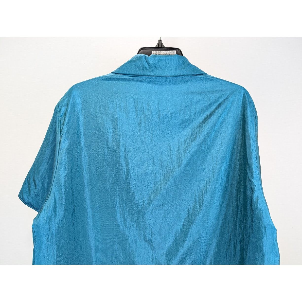 Jil Sander o1rshd1 CC20 Short Sleeve Shirt in Blue Size US M / EU 48-50 / 2 - 11 Thumbnail