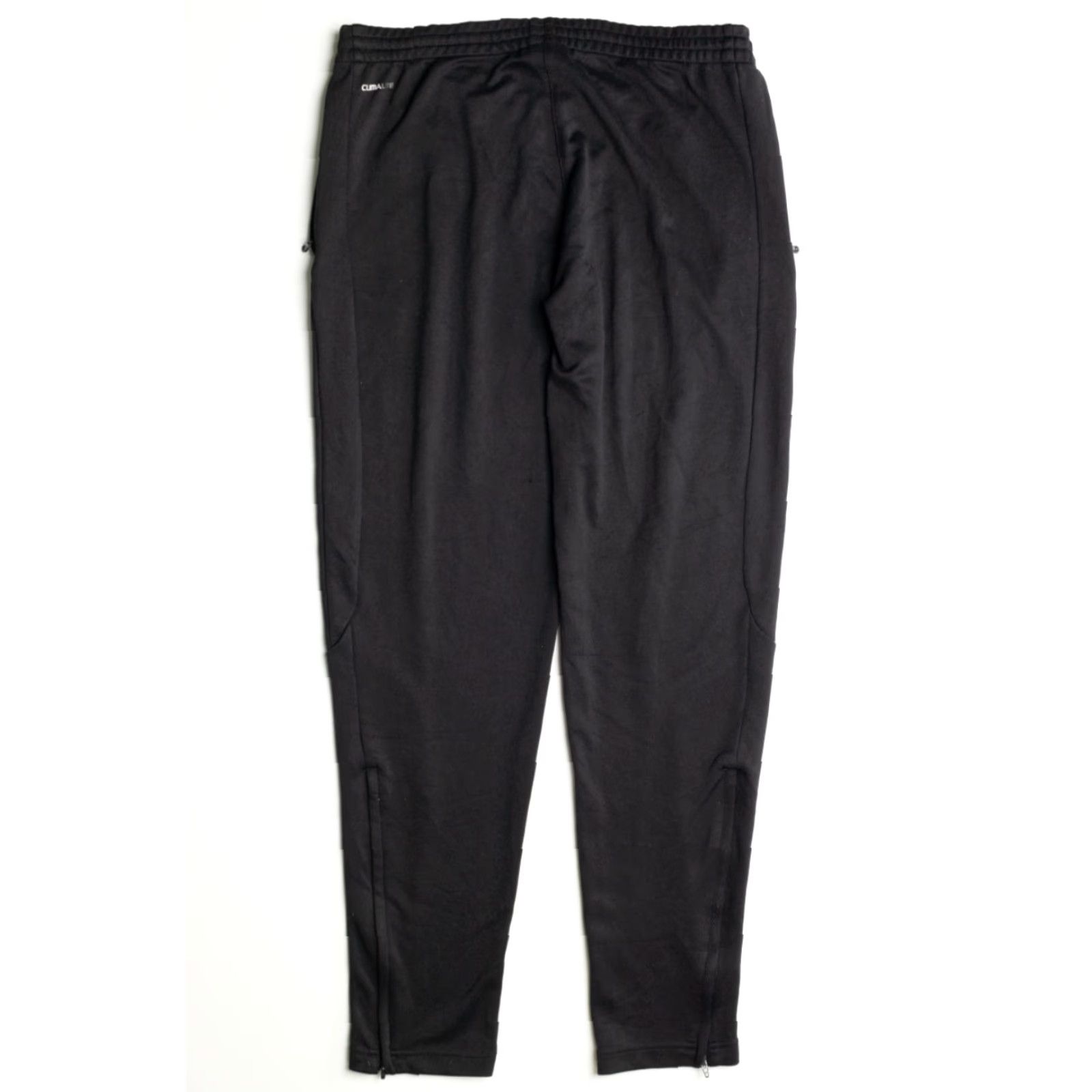 Adidas VINTAGE Adidas Track Pants Large Black Joggers Athletic Sweatpants Men's Size US 33 - 3 Thumbnail