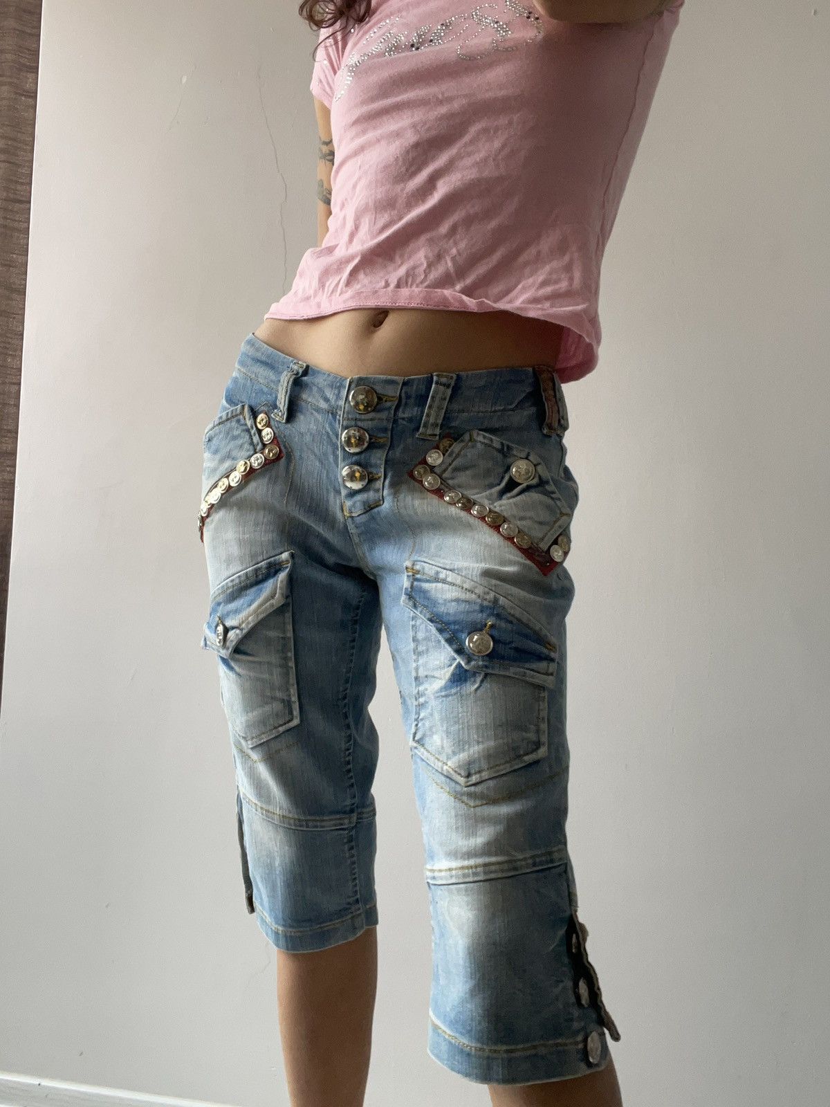 Roberto Cavalli Roberto Cavalli capri Size 25" / US 0 / IT 36 - 4 Thumbnail