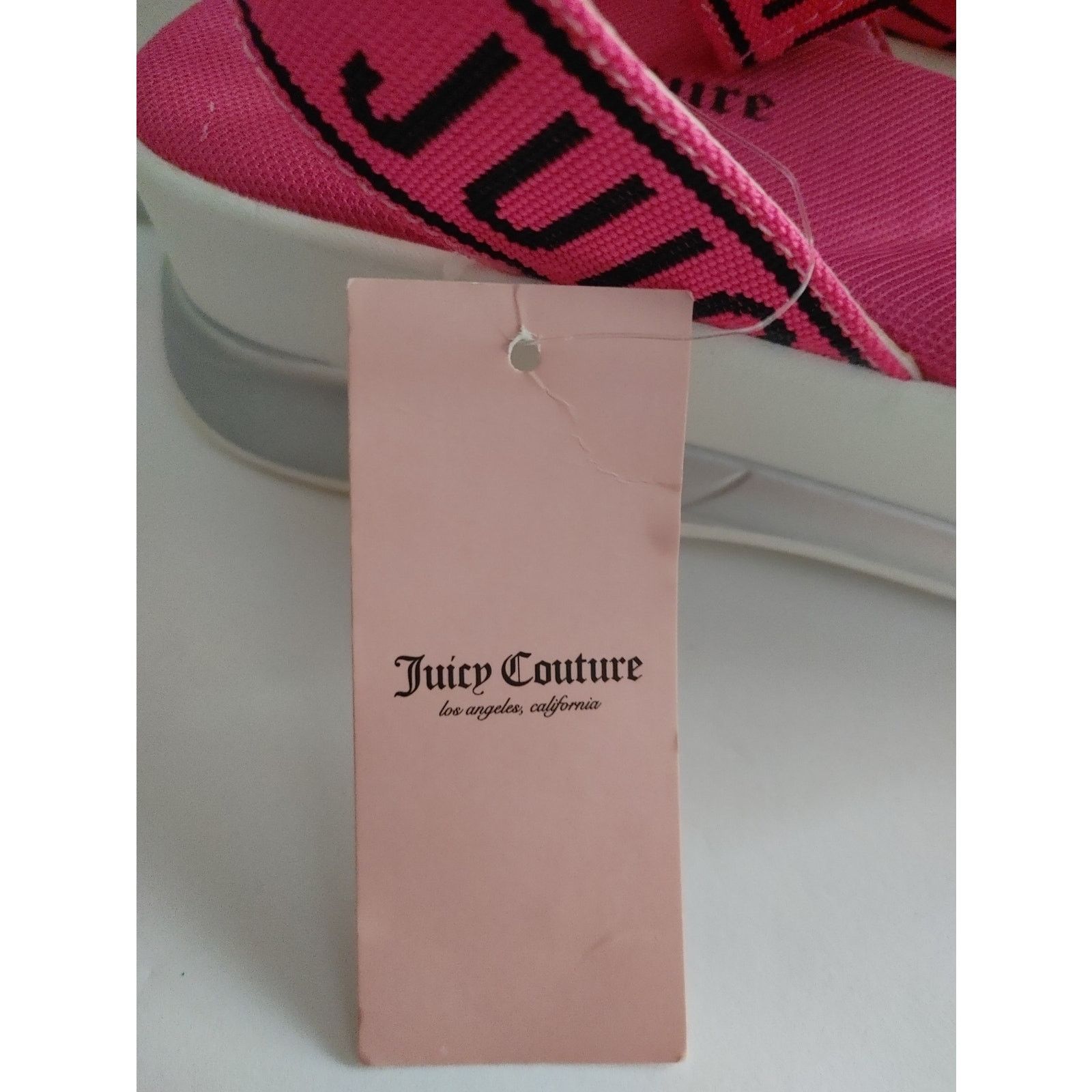 Juicy Couture Juicy Couture Impulse Wedge Sandals Sz 9 Pink Black NWT Size US 9 / IT 39 - 5 Thumbnail
