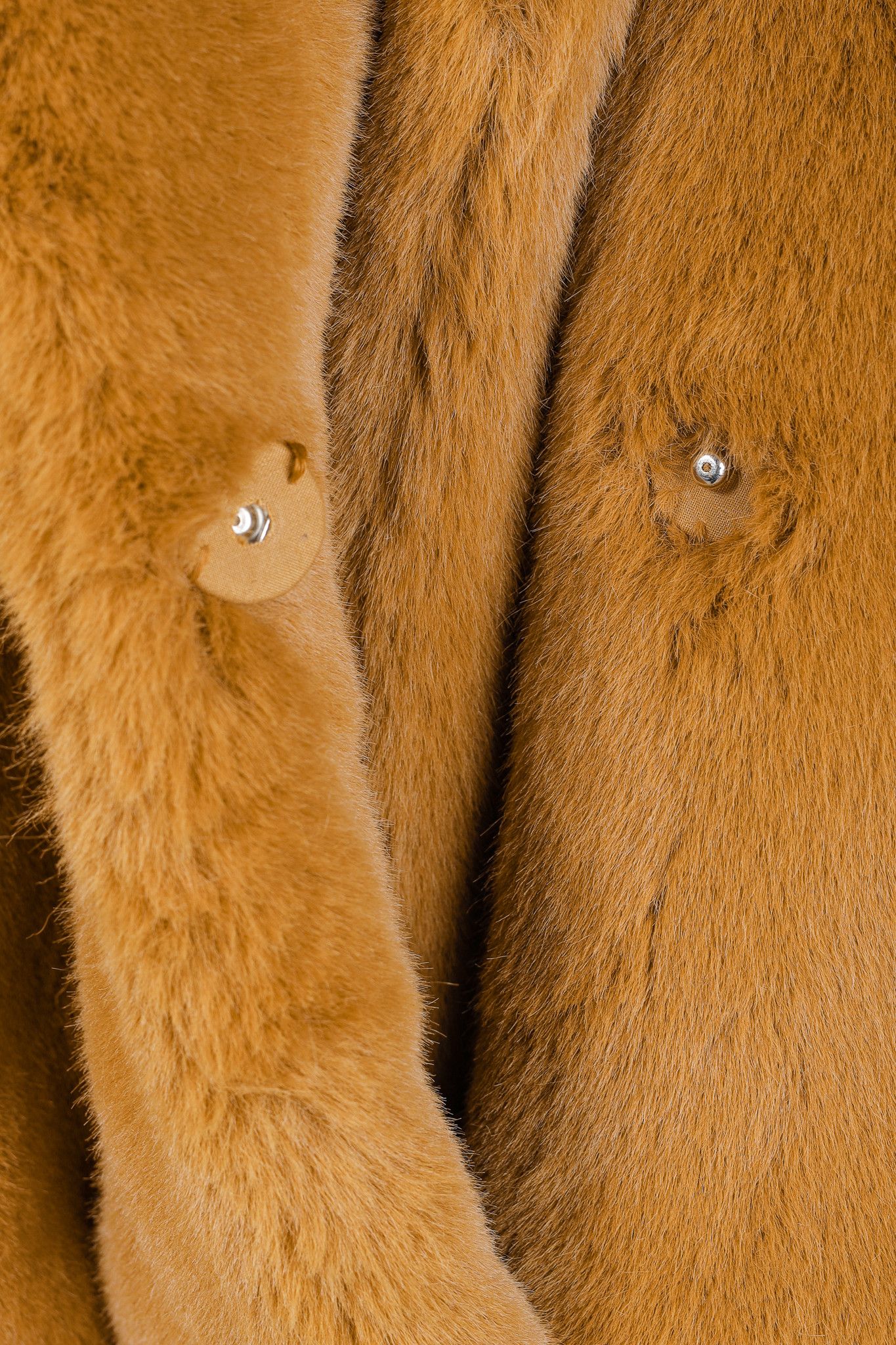 Rag & Bone Rag & Bone Bijou Camel Belted Faux Fur Coat Size S / US 4 / IT 40 - 9 Thumbnail