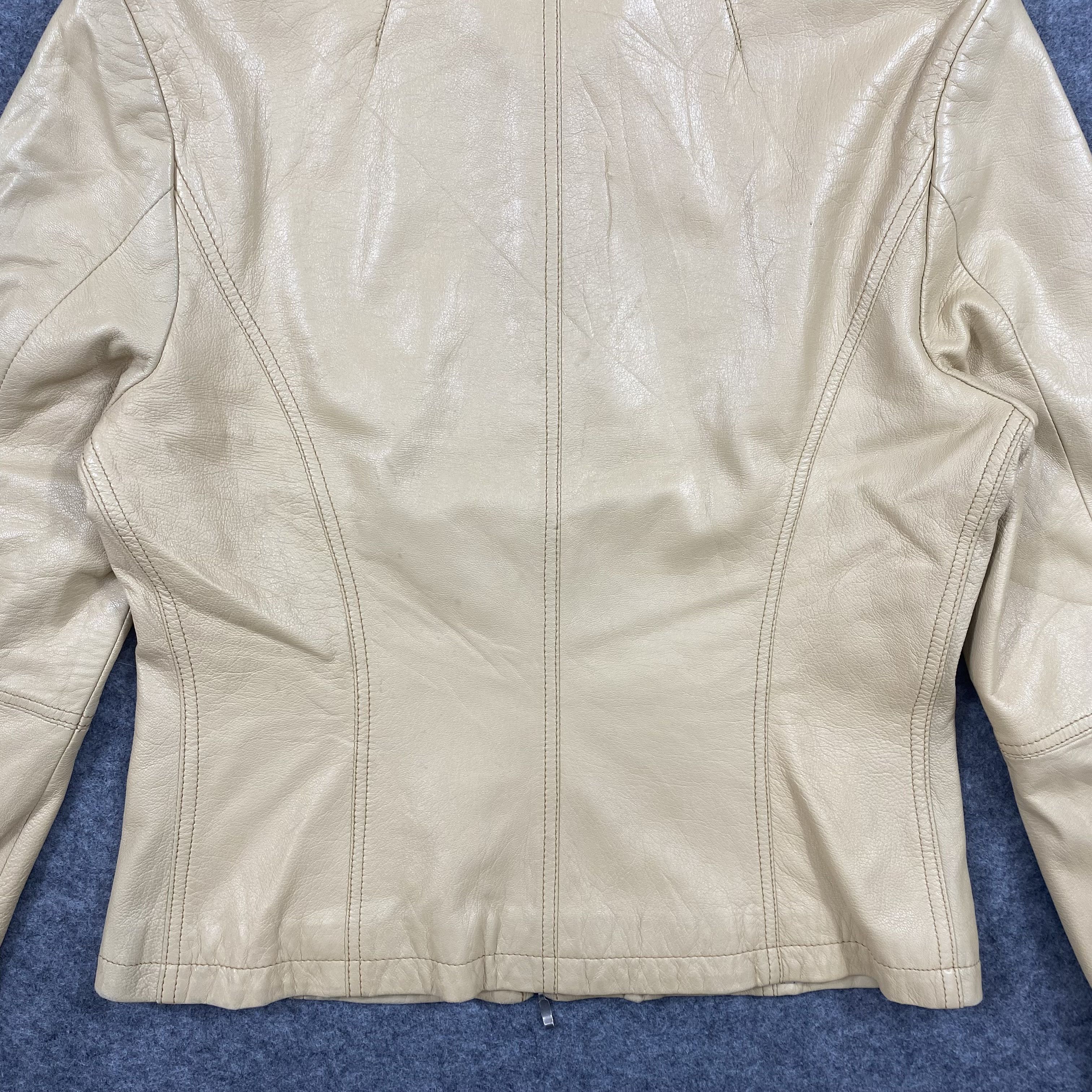Branded Leather VINTAGE MAX AND CO. LEATHER JACKET-J639 Size US S / EU 44-46 / 1 - 10 Thumbnail