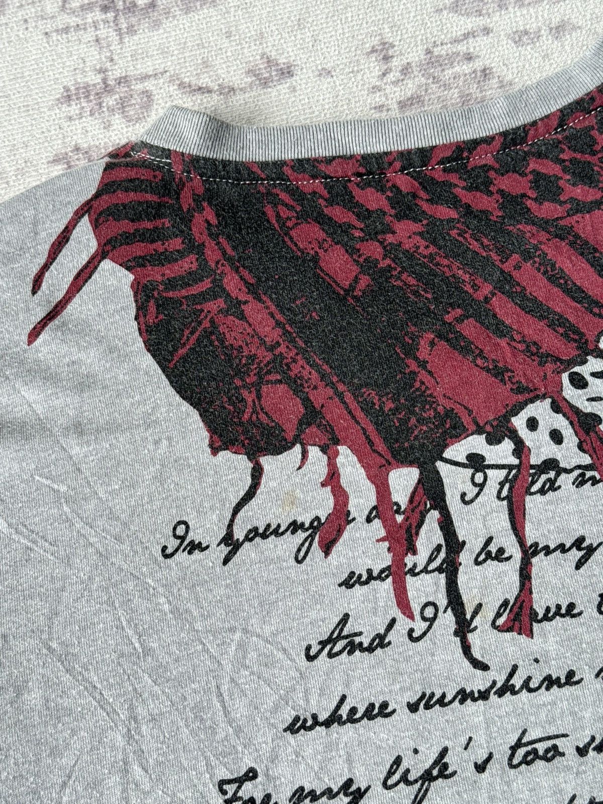 Japanese Brand Vintage Japanese Keffiyeh Skulls Punk Riot Tees Size US L / EU 52-54 / 3 - 5 Thumbnail