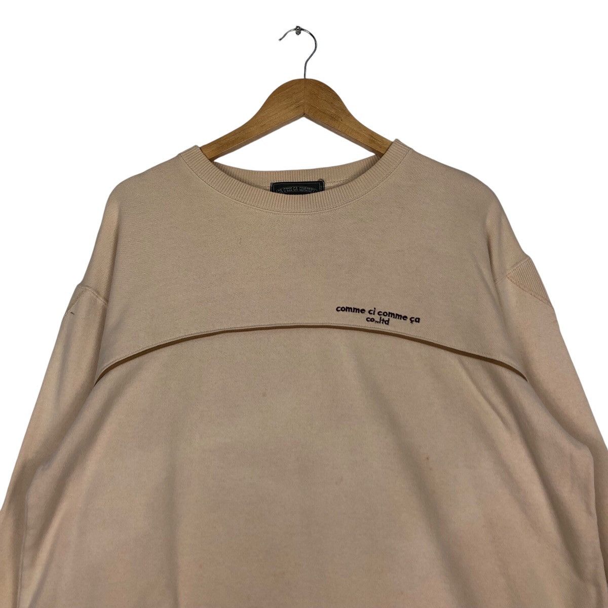 Japanese Brand × Vintage Comme ci comme co japanese brand sweatshirt shirt large Size US L / EU 52-54 / 3 - 2 Thumbnail