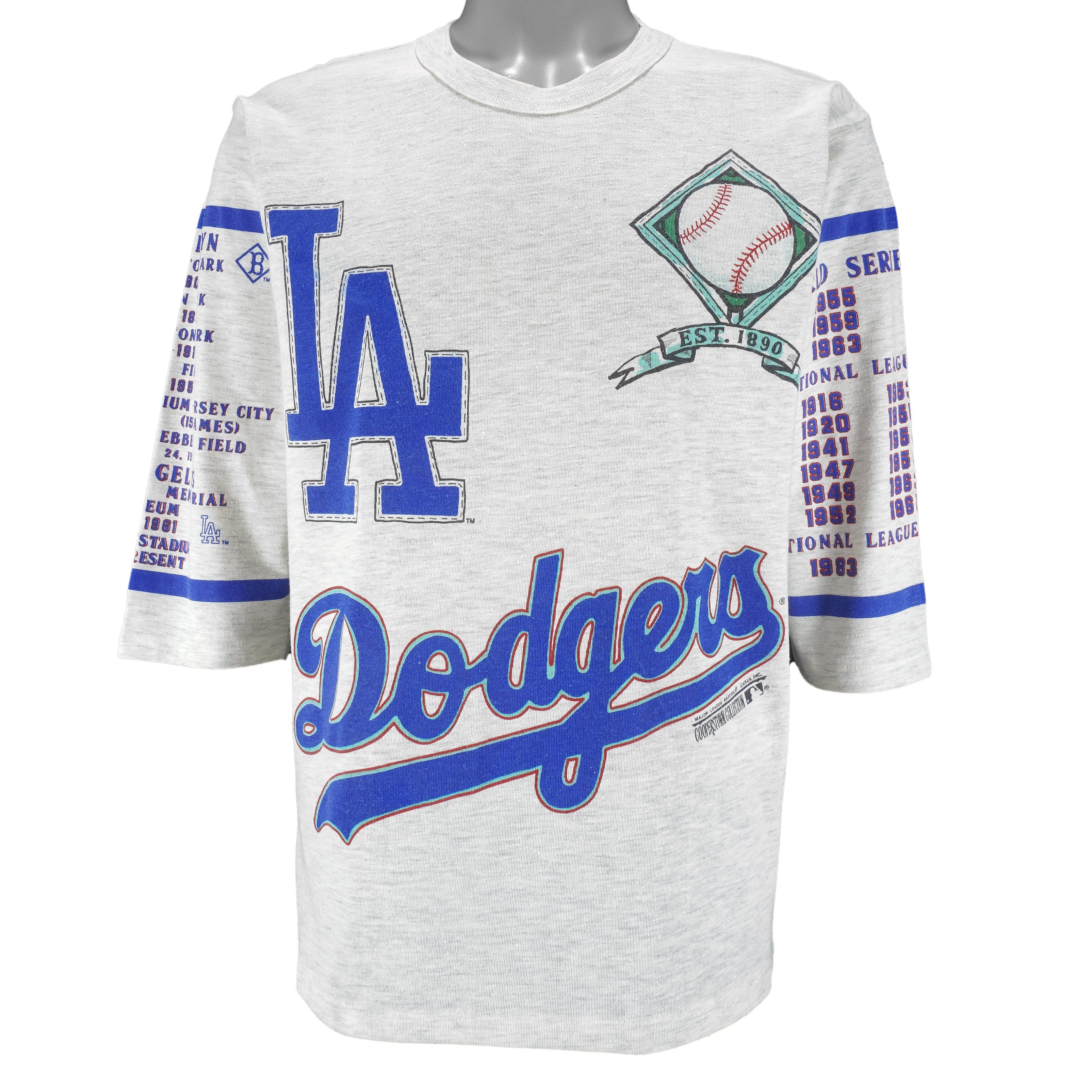 MLB Long Gone - Los Angeles Dodgers T-Shirt 1990s Size US L / EU 52-54 / 3 - 1 Thumbnail