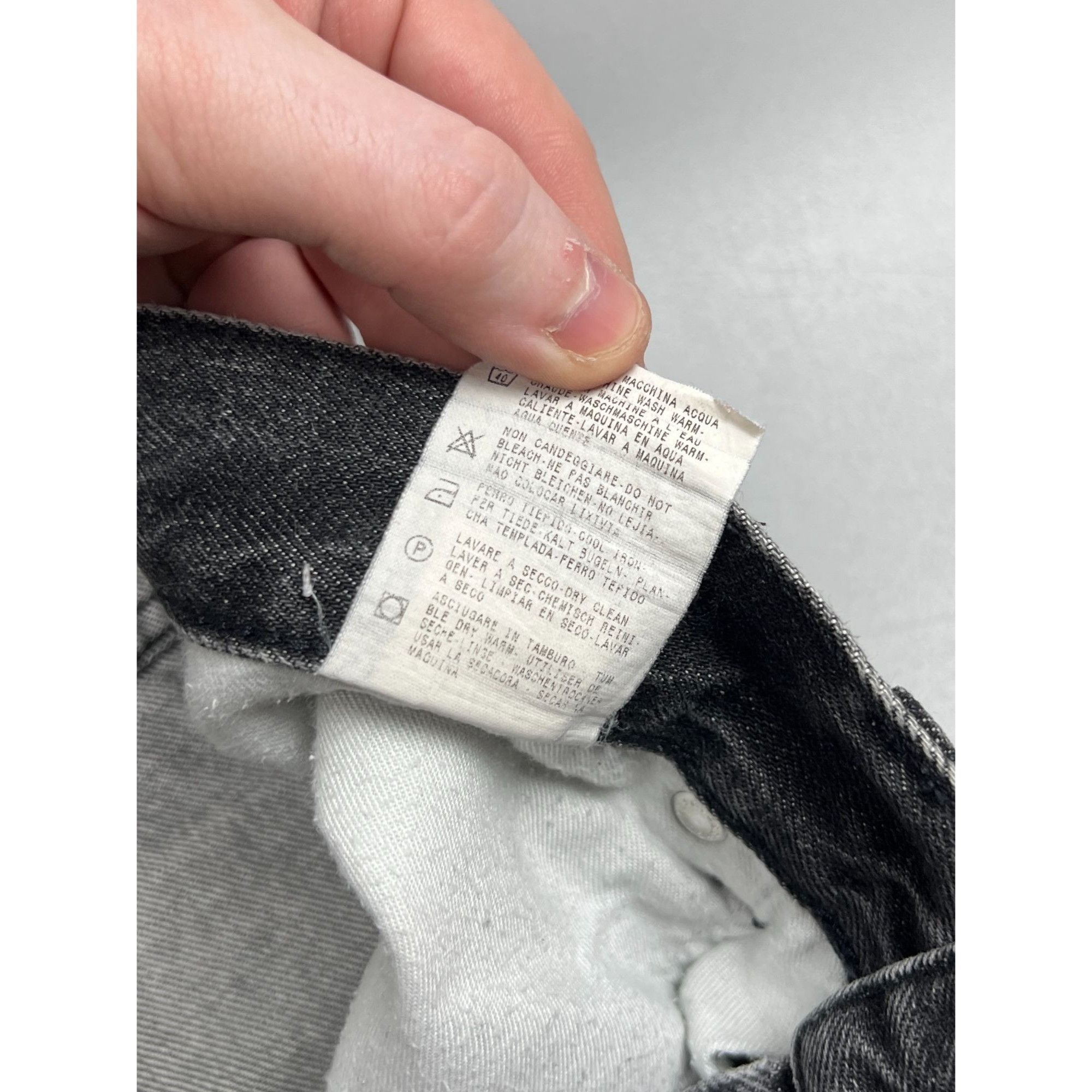 Guess Guess Jeans Straight Cut Gray Jeans (Y0730) Size US 32 / EU 48 - 11 Thumbnail
