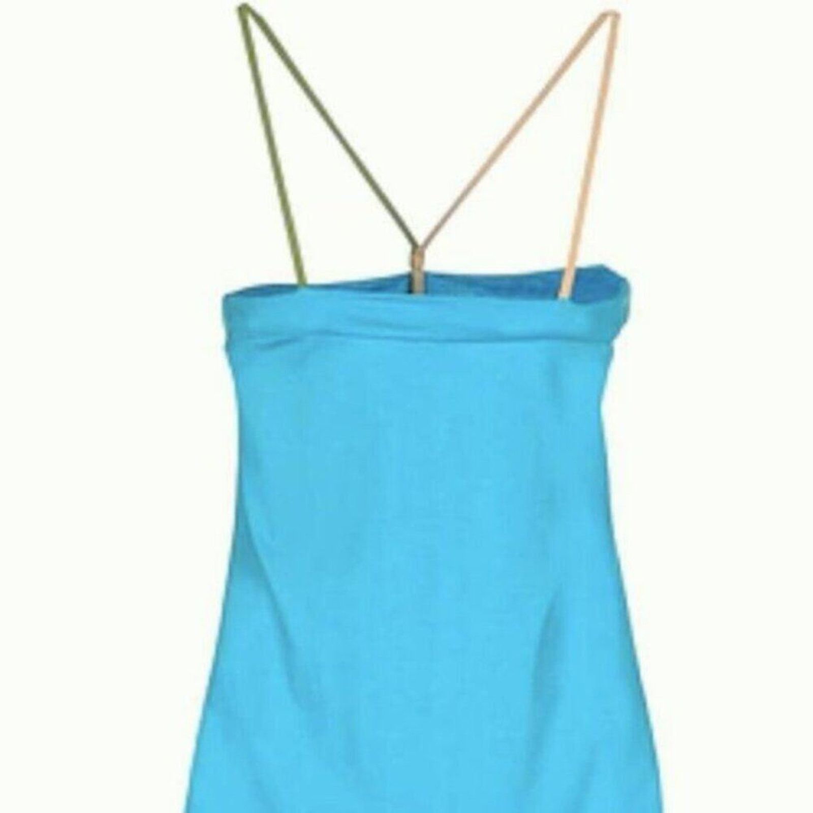 Fendi Fendi Short dress cornflower blue Size 10 Size L / US 10 / IT 46 - 4 Thumbnail