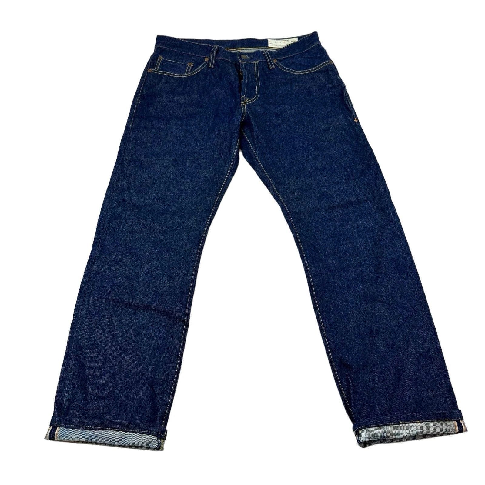 Imogene + Willie Imogene + Willie Jeans Mens 31x28 Charlie Cut Selvedge Denim Size US 31 - 9 Thumbnail