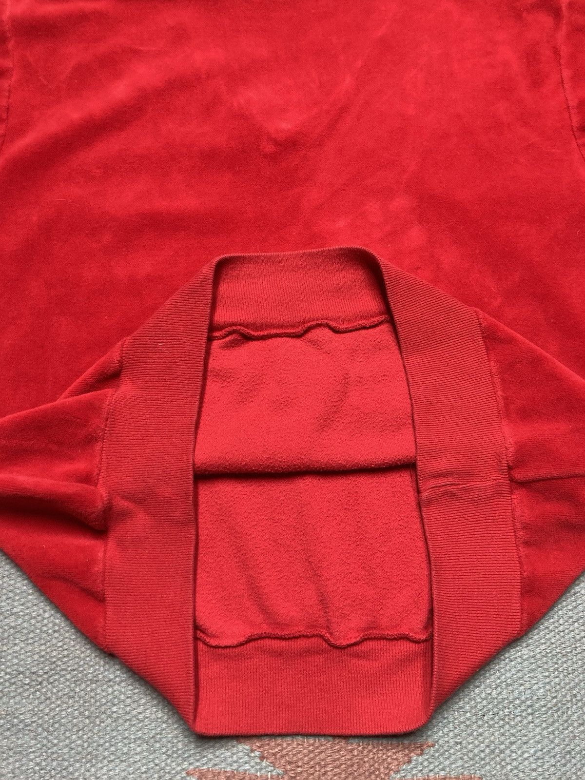 Vintage Vtg 70s shirt velour red soft comfy cotton boxy adult small Size US S / EU 44-46 / 1 - 5 Thumbnail