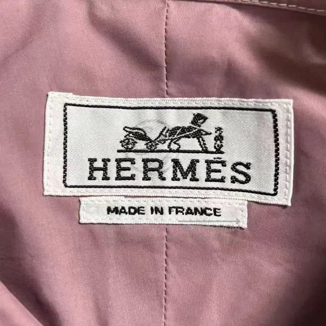 Hermes Hermes Spliced Quilted Lapel Long-Sleeve Shirt. Size M / US 6-8 / IT 42-44 - 5 Thumbnail