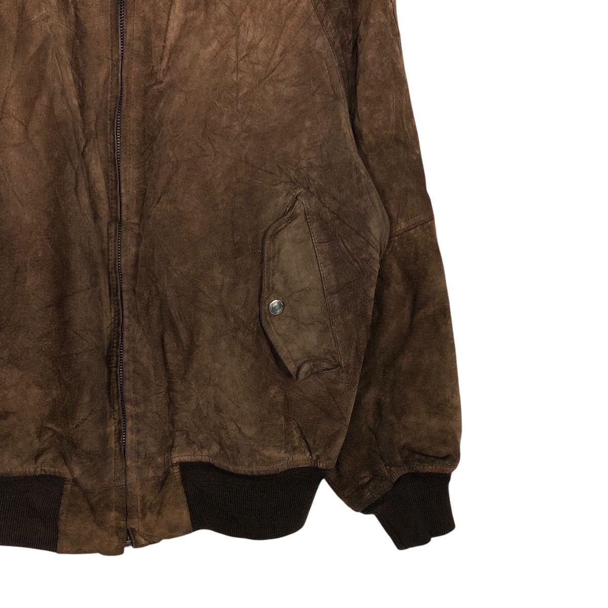 Japanese Brand 📌Vintage Leather Jacket Atelier Sab For Men Issey Miyake Size US M / EU 48-50 / 2 - 6 Thumbnail