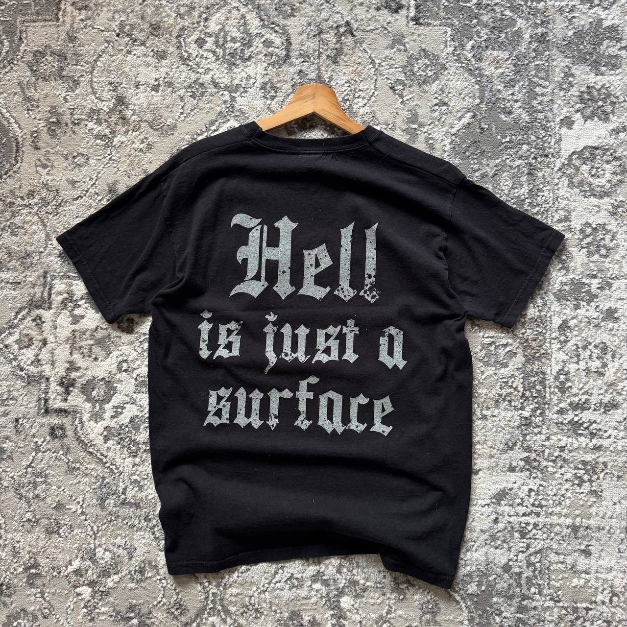Band Tees Soul Burn Heavy Dutch Death Metal Goth Band T-Shirt Black Size US L / EU 52-54 / 3 - 2 Thumbnail