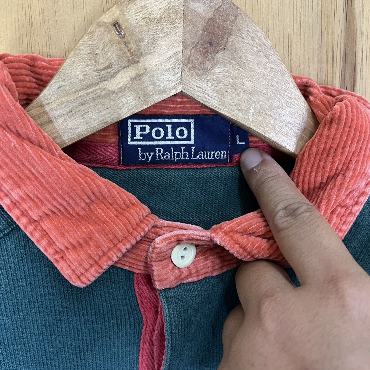 Polo Ralph Lauren Vintage 90s Ralph Lauren Polo Rugby Longsleeve Size US M / EU 48-50 / 2 - 12 Thumbnail