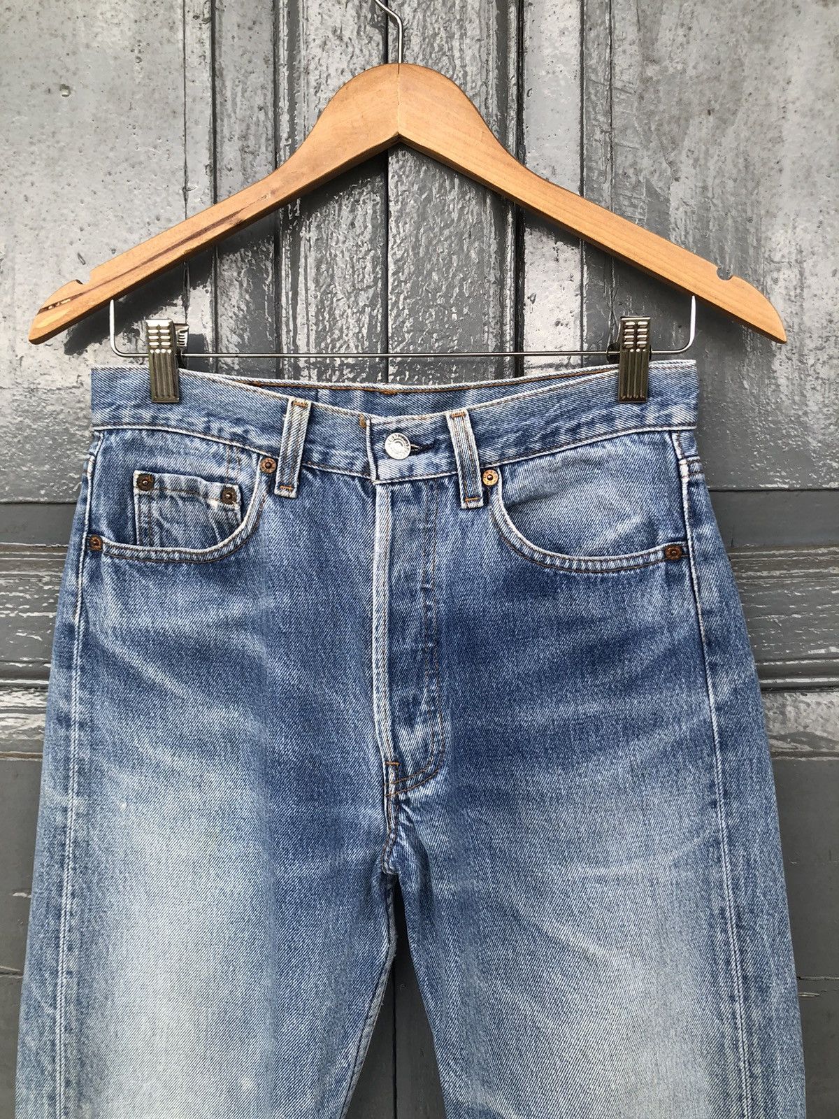 Levi's × Vintage Vintage Levis 501 Distressed Denim Size US 29 - 3 Thumbnail