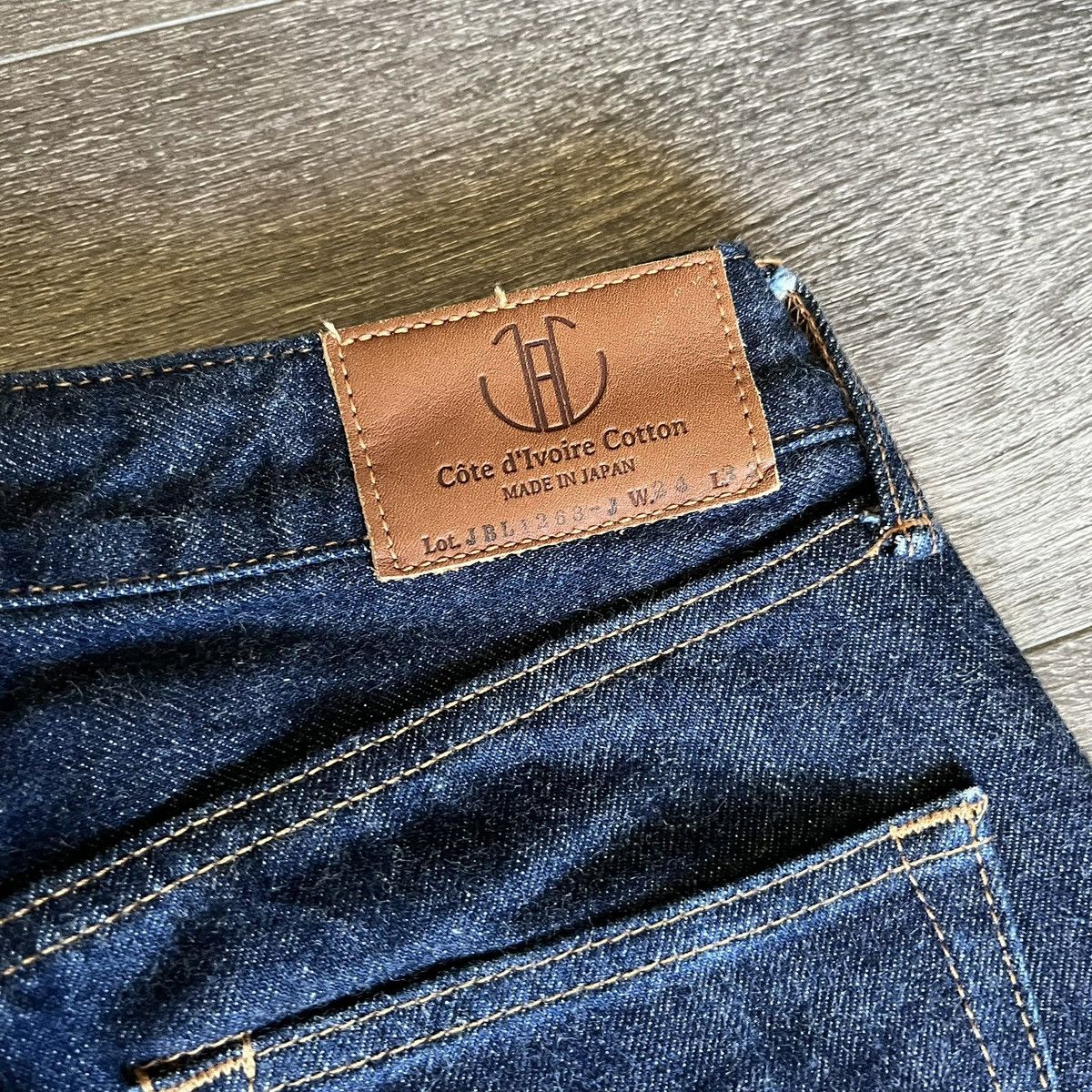 Japan Blue Japan Blue Cote d’Ivoire Selvedge Raw Denim Jeans 26x28 Wash Size US 26 / EU 42 - 4 Thumbnail