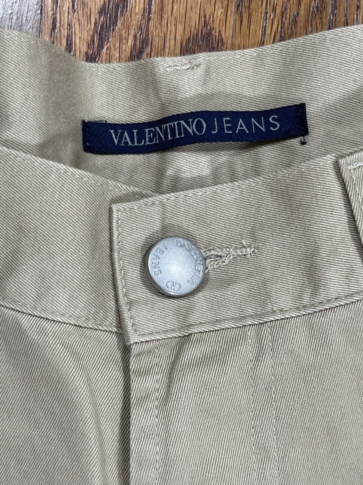 Valentino Valentino Jeans Men’s 34 x 34 Beige Size US 34 / EU 50 - 3 Thumbnail