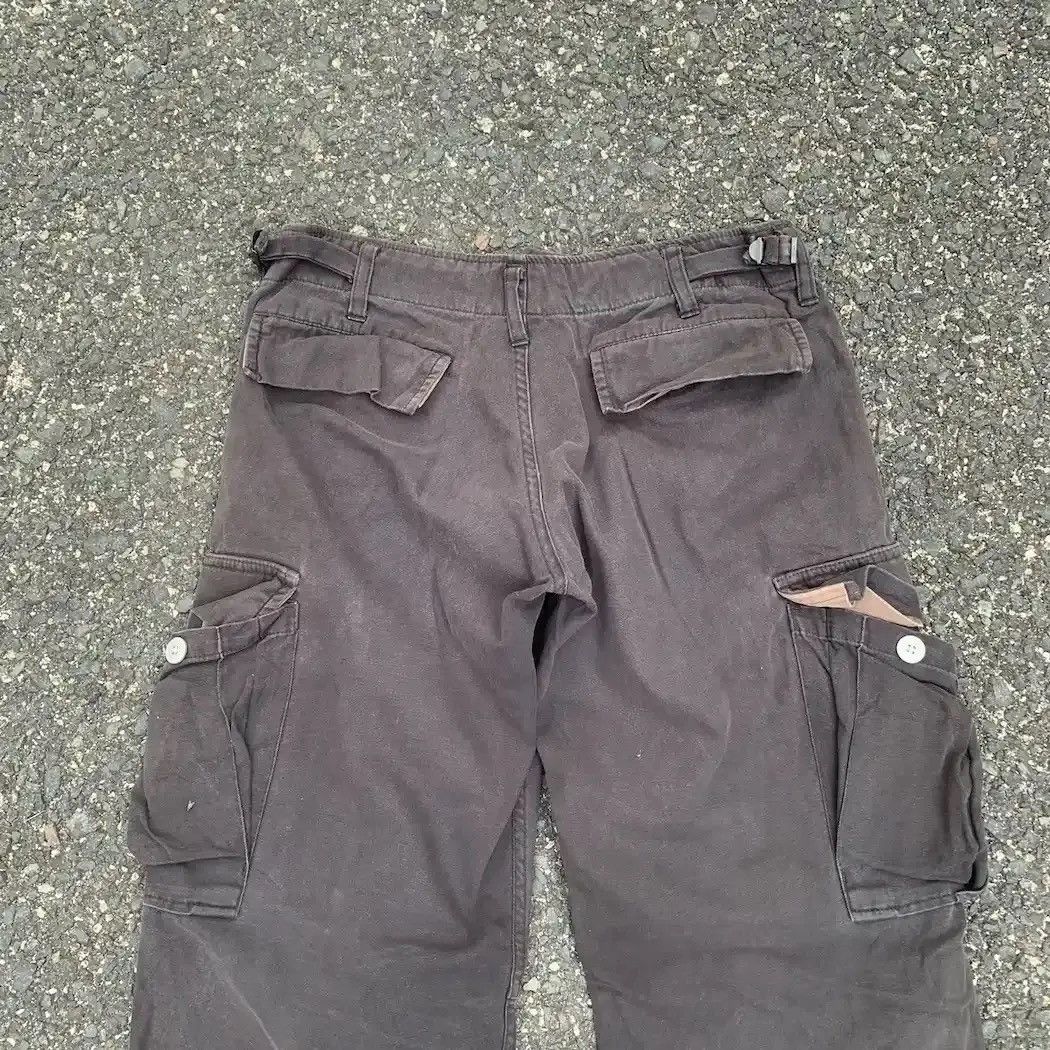 Japanese Brand VINTAGE JUNMEN W29 L31 UTILITY TROUSER FADED CARGO PANTS Size US 29 - 8 Thumbnail
