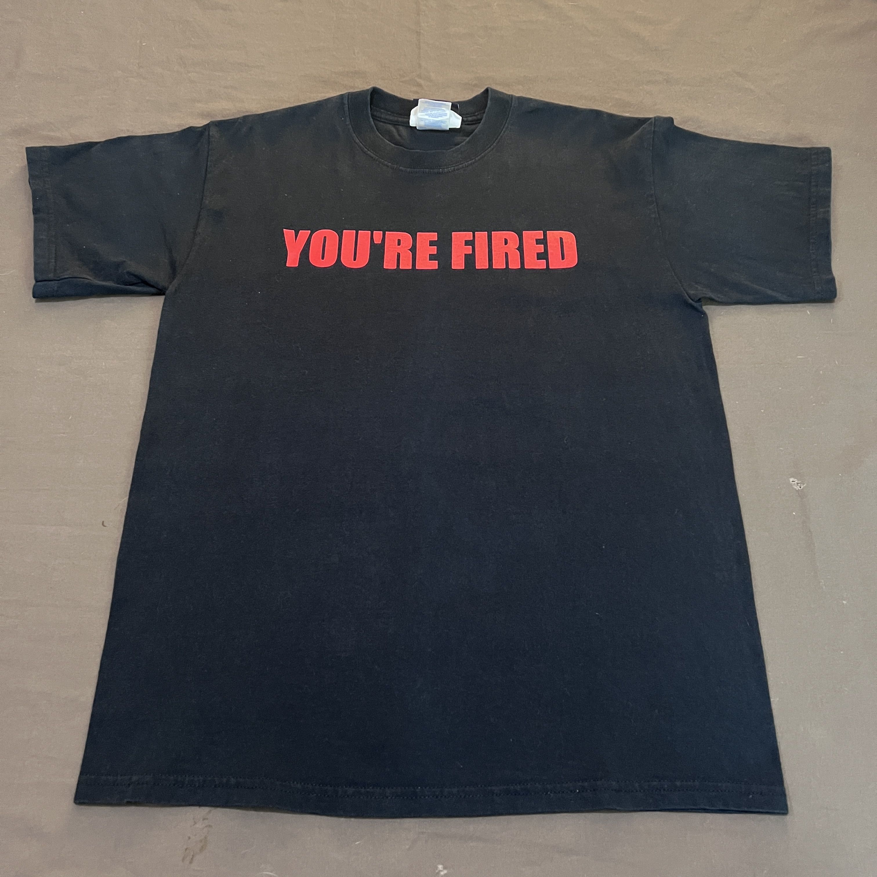 Donald Trump × Vintage Vintage 2000s “YOU’RE FIRED” The Apprentice Trump Promo Tee Size US M / EU 48-50 / 2 - 2 Thumbnail