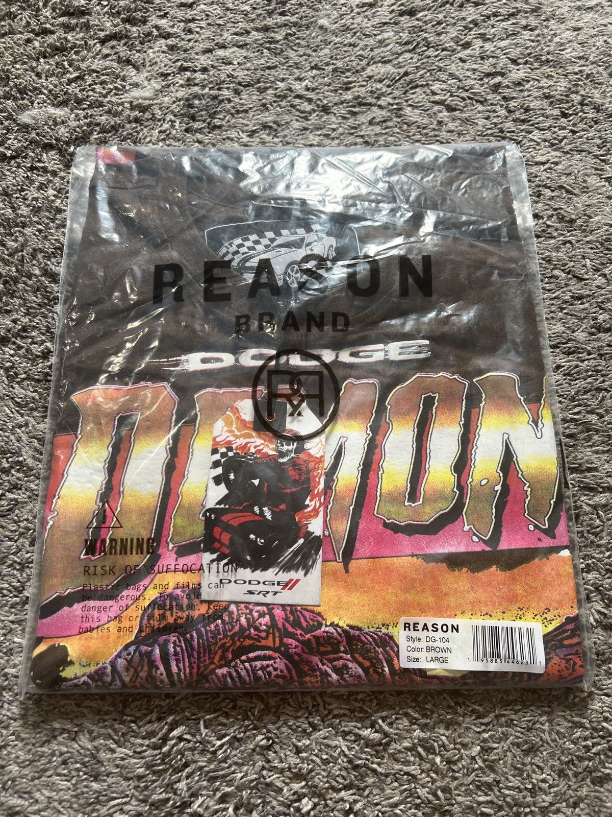 Reason Reason Dodge SRT Demon Tee Size US L / EU 52-54 / 3 - 1 Thumbnail