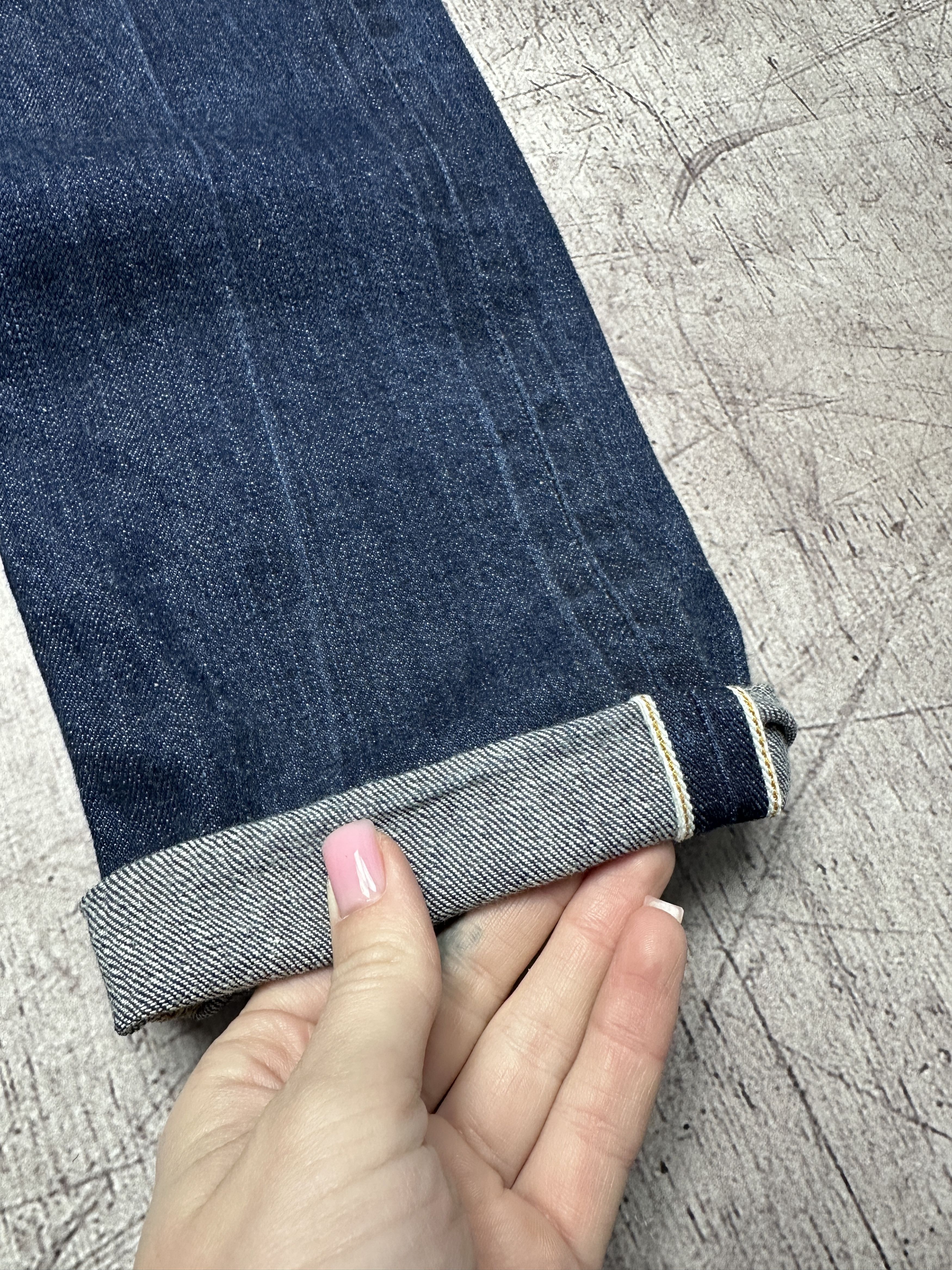 Japanese Brand Nudie Jeans Thin Finn Mens Selvadge Denim Pants Size US 31 - 5 Thumbnail