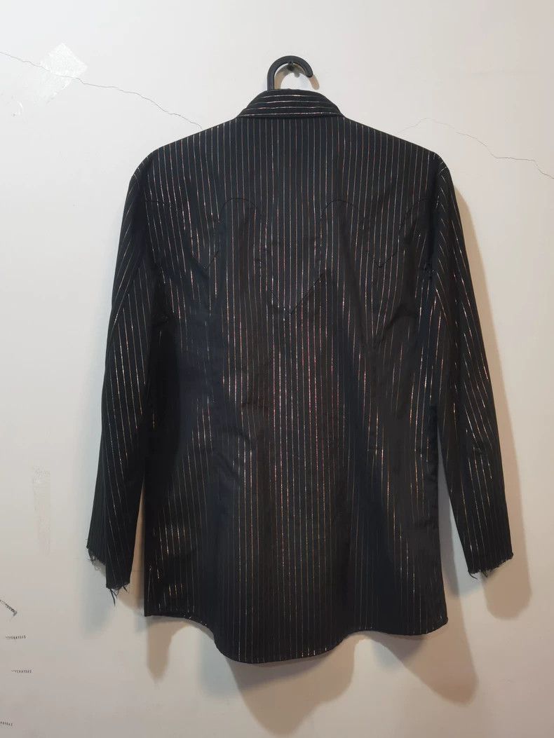 Number (N)ine Number (N)ine 02 Gold thread shirt striped three-quarter sl Size US L / EU 52-54 / 3 - 2 Thumbnail