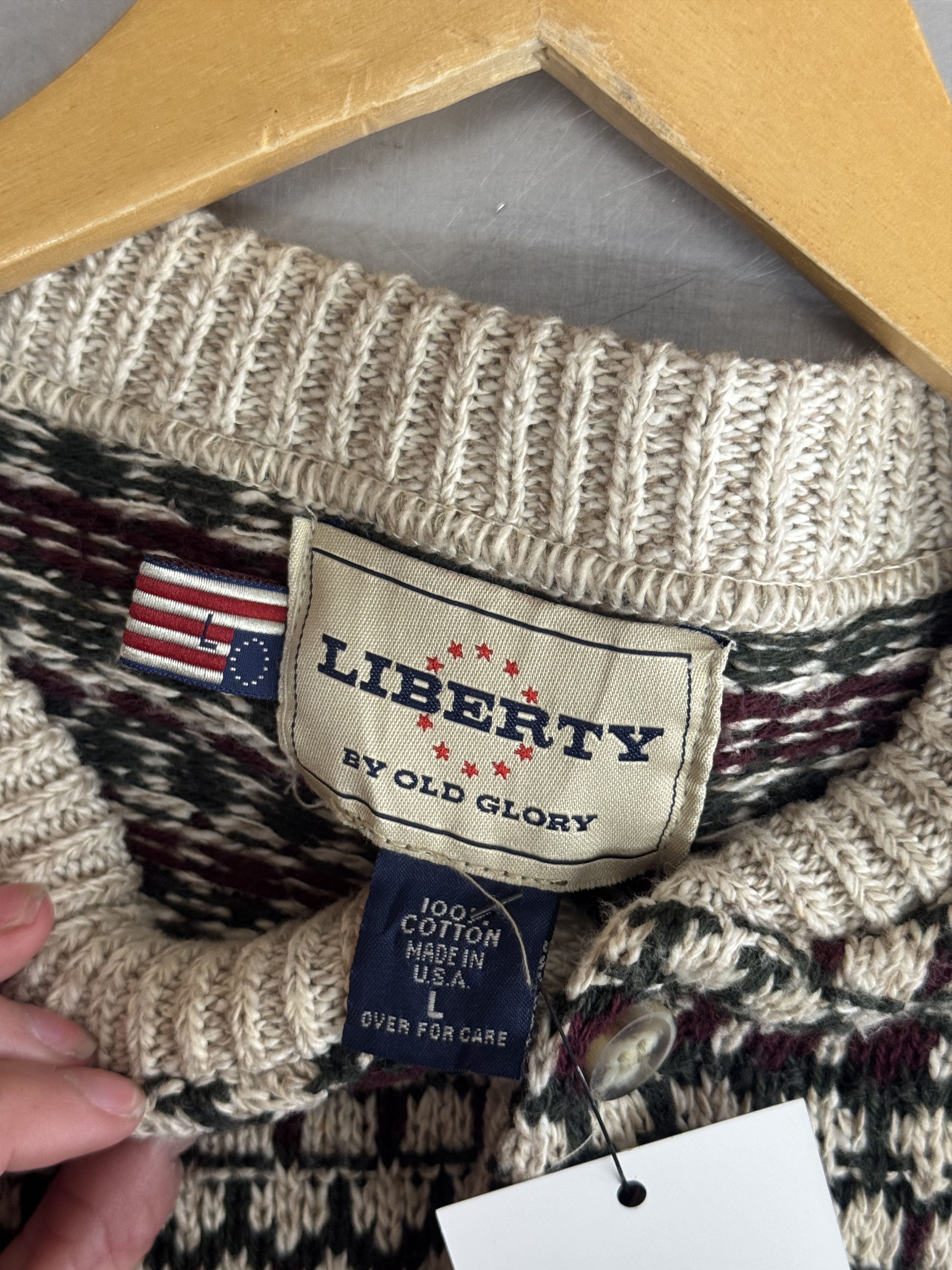 Liberty Vintage Sweater Size US L / EU 52-54 / 3 - 4 Thumbnail
